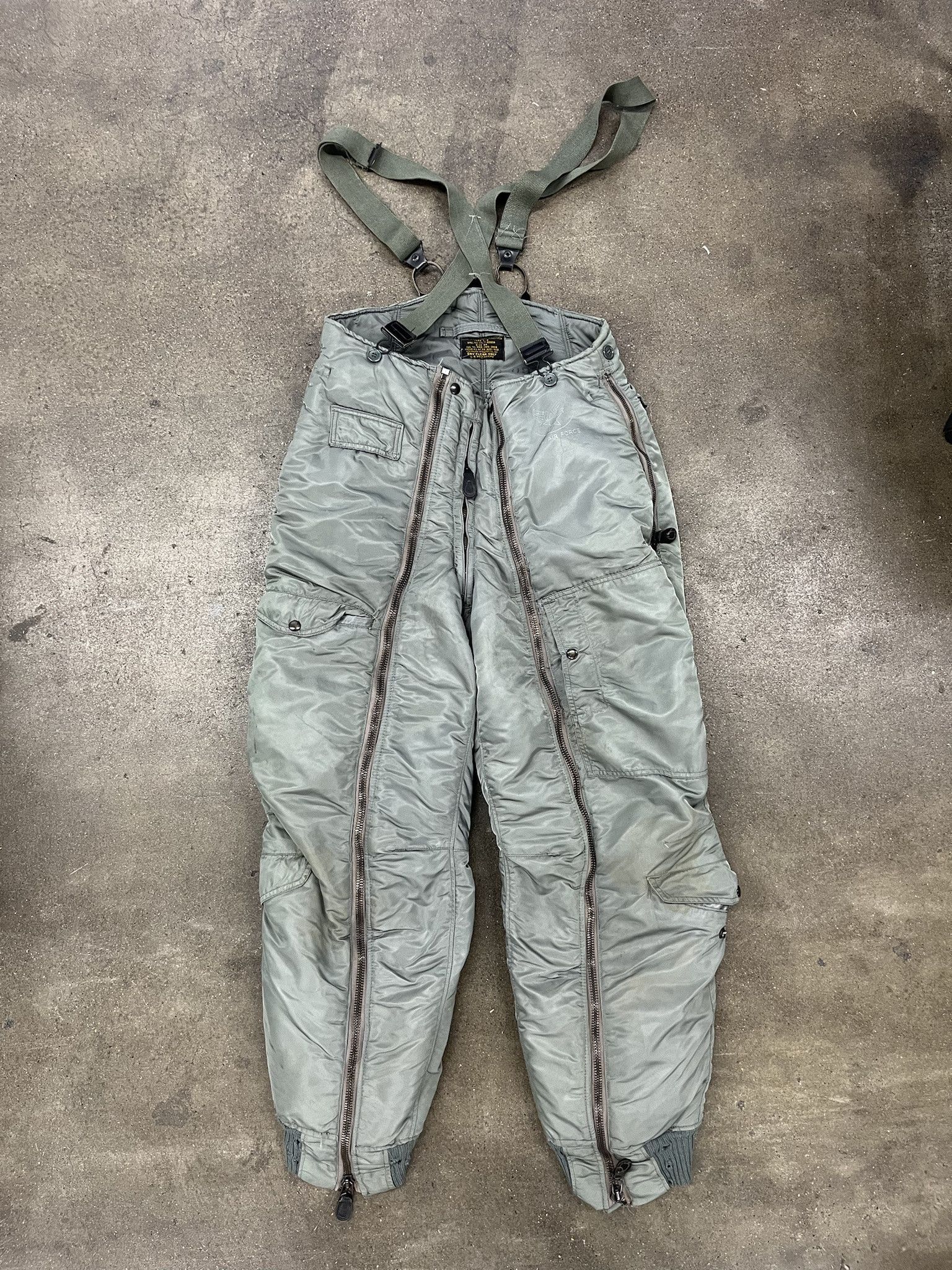 Vintage 1970's USAF Flyer Trousers Size US 34 / EU 50 - 1 Thumbnail