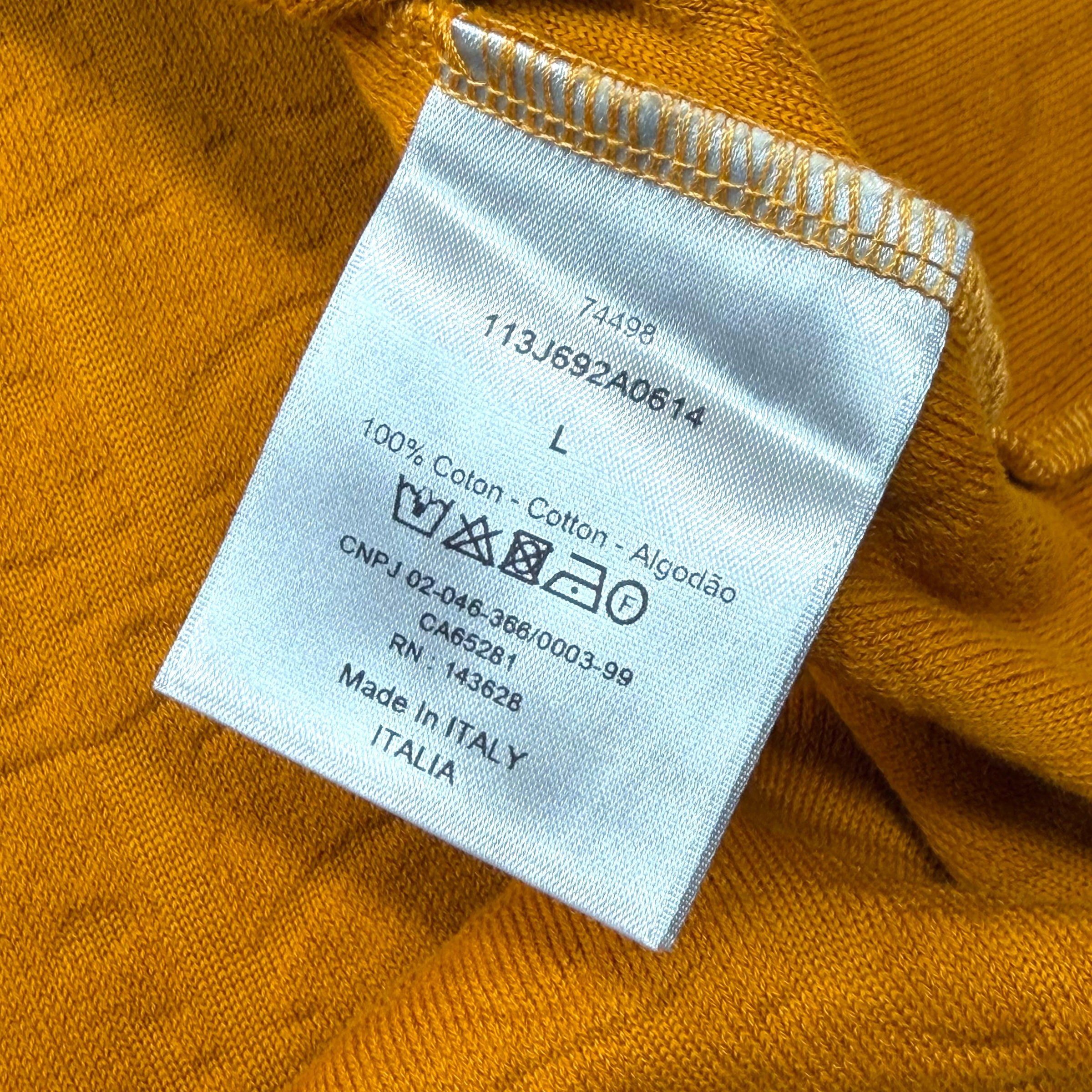 Dior Dior Oblique Relaxed Fit T-Shirt Orange L Size US L / EU 52-54 / 3 - 6 Thumbnail