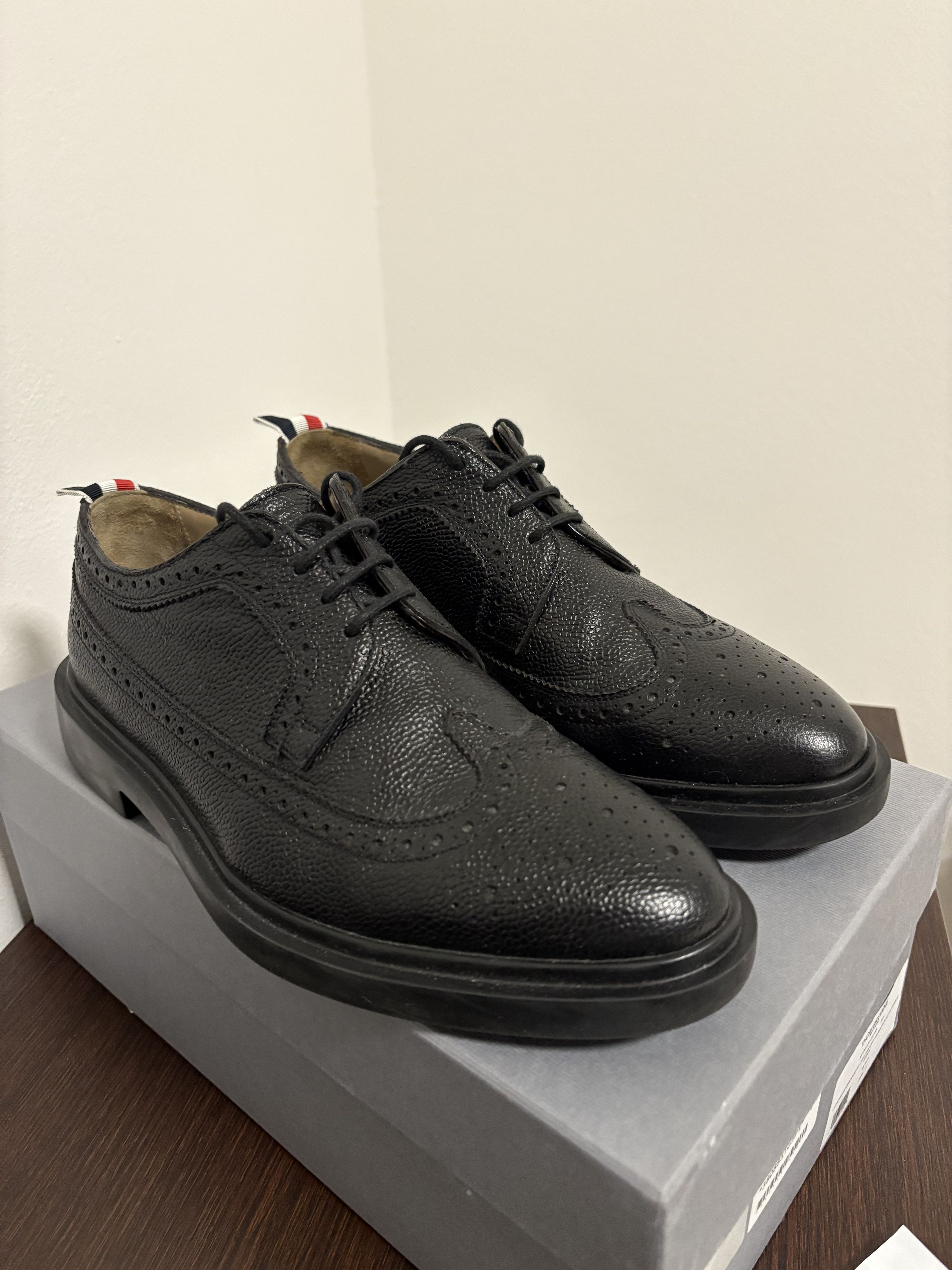 Thom Browne Thom Browne Classic Longwing Brogues Size US 7 / EU 40 - 2 Thumbnail