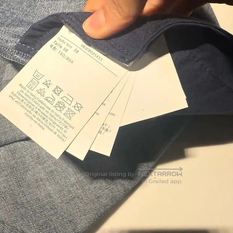 Valentino Valentino Blue Denim Dress for Women . Size L / US 10 / IT 46 - 7 Thumbnail