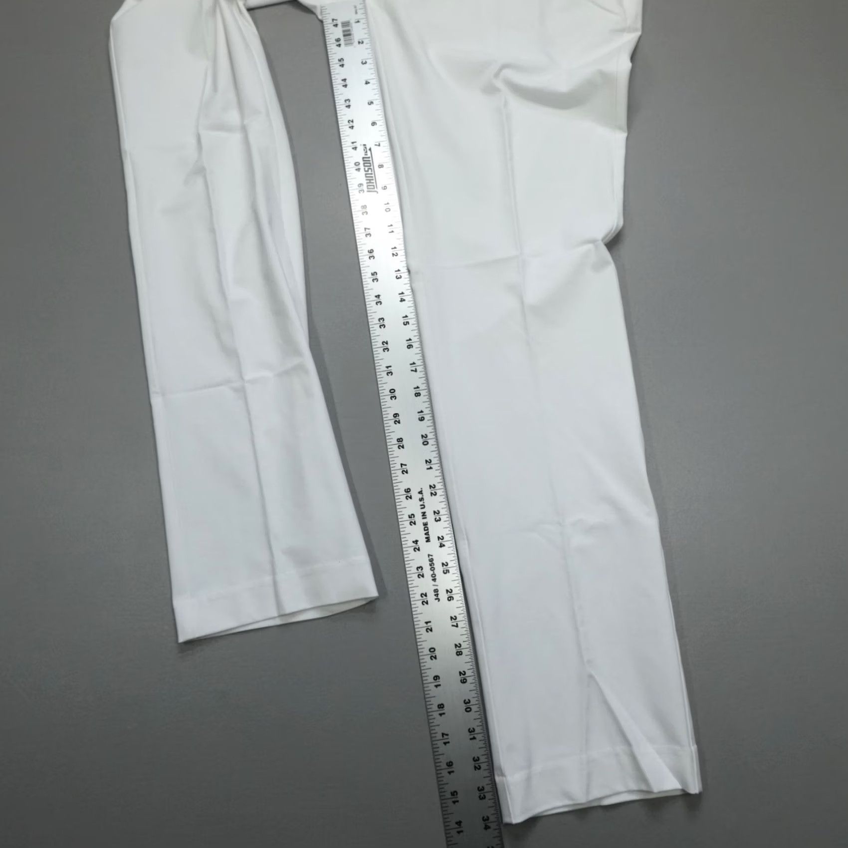 Peter Millar Peter Millar Crown Crafted Surge Performance Pants Men's 38x34 White Chino Straight Pockets Moisture Wicking Tailored Regular Size 38 Black? Size US 38 / EU 54 - 7 Thumbnail