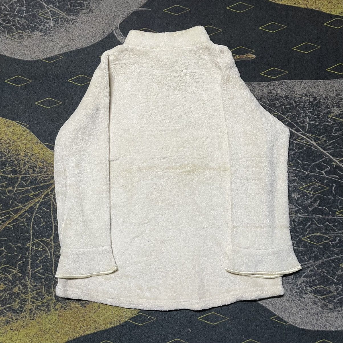 Designer × Junko Shimada 💥Junko Shimada Floral Embroidery Fleece Sweater Size M / US 6-8 / IT 42-44 - 8 Thumbnail
