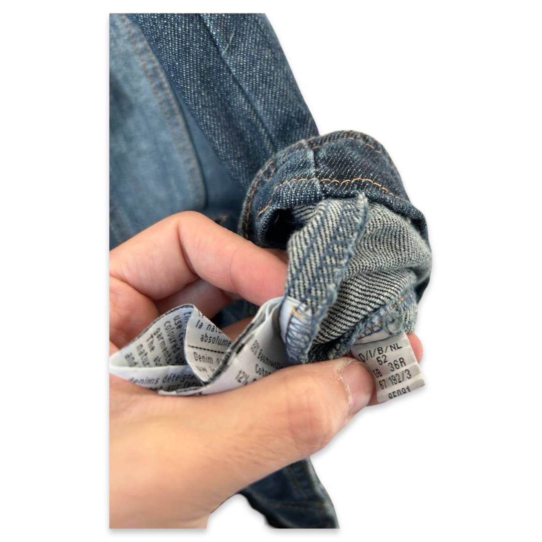 Vintage VTG denim vest #307 Size US L / EU 52-54 / 3 - 2 Thumbnail