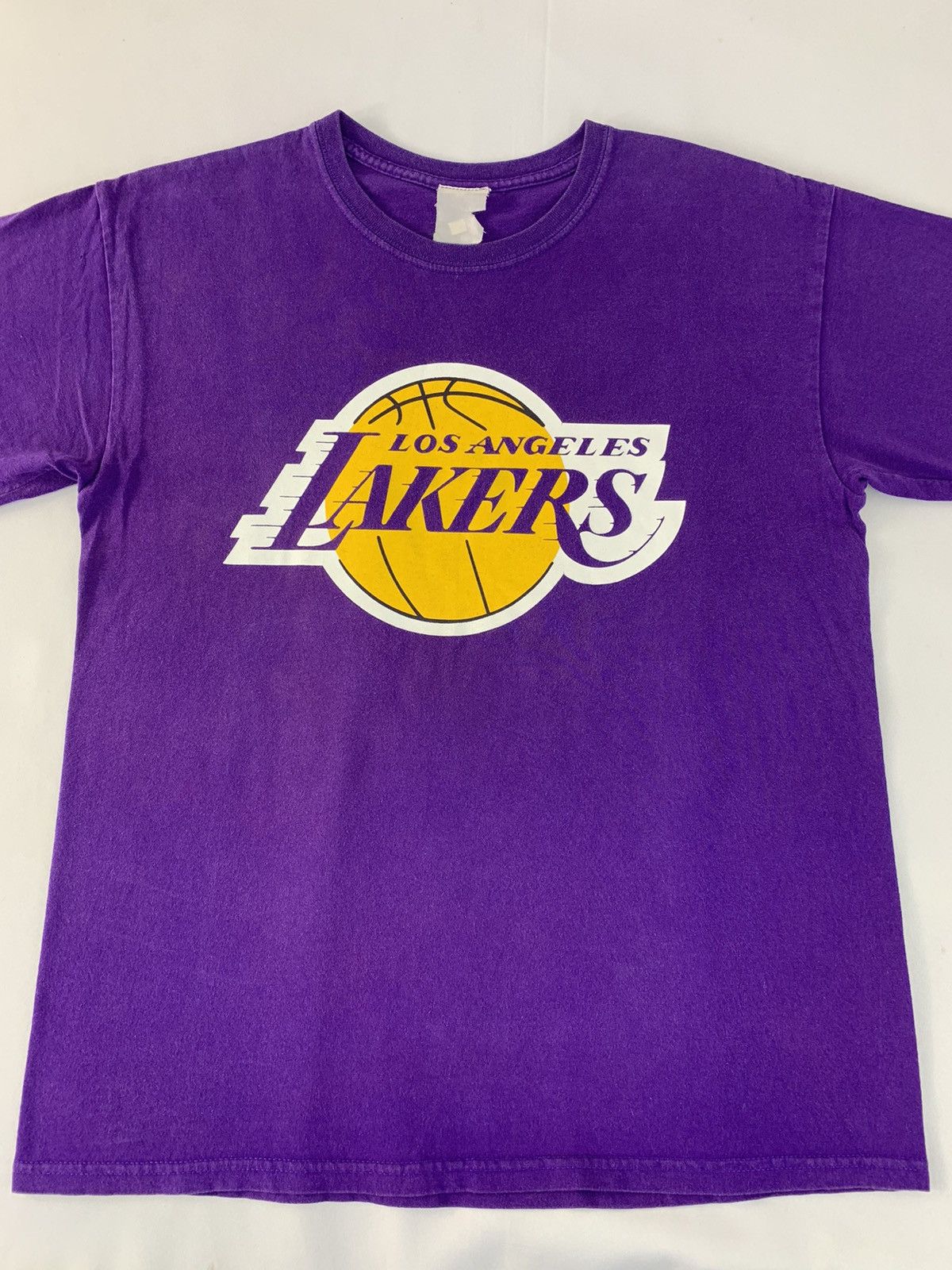 NBA Vintage Kobe Bryant 24 Los Angeles Lakers Big Logo Tee Size US L / EU 52-54 / 3 - 3 Thumbnail