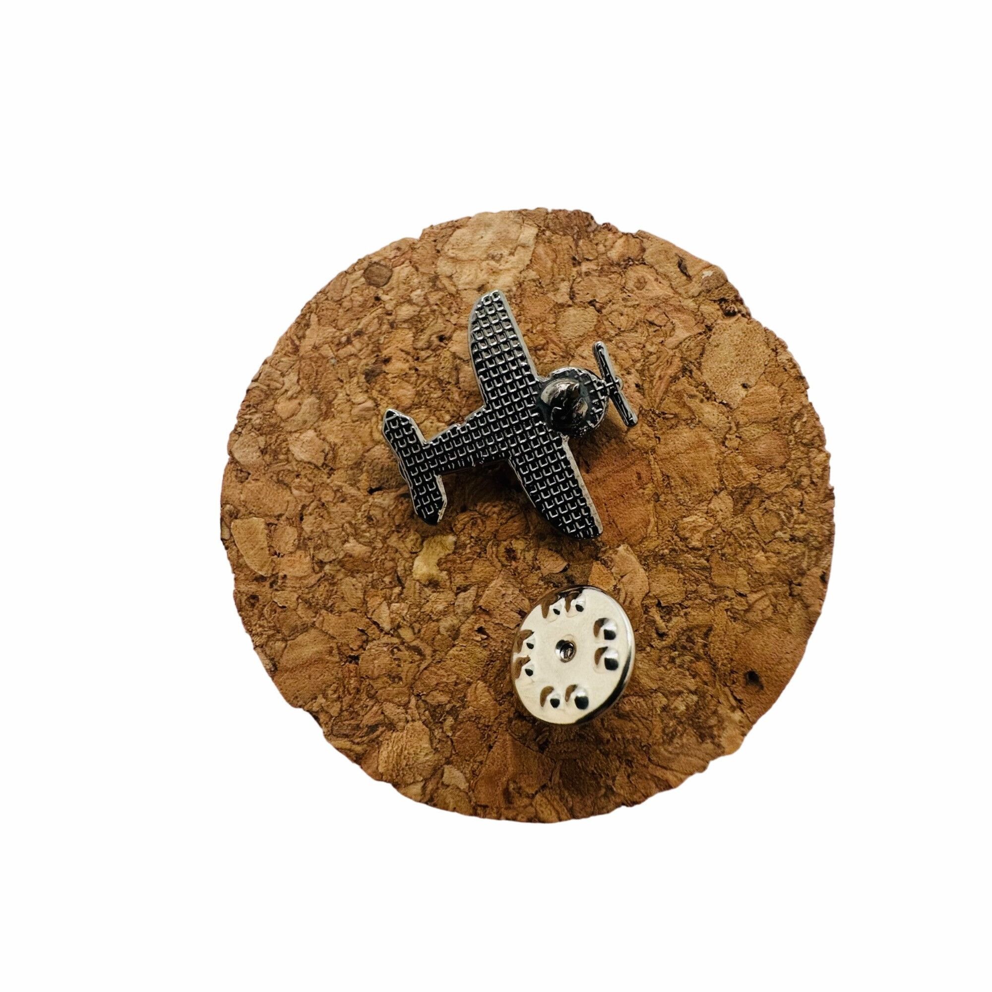 Other ☀️Vintage Aircraft Lapel Enamel Pin Metal Airplane Brooch Av Size ONE SIZE - 3 Thumbnail