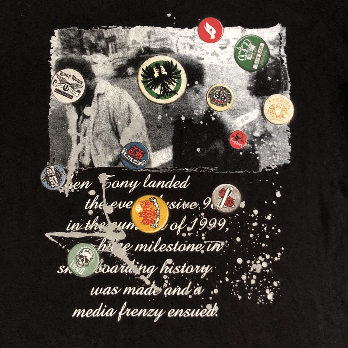 Tony Hawk Tony Hawk Graphic Backprint Tee Shirt Size US M / EU 48-50 / 2 - 3 Thumbnail
