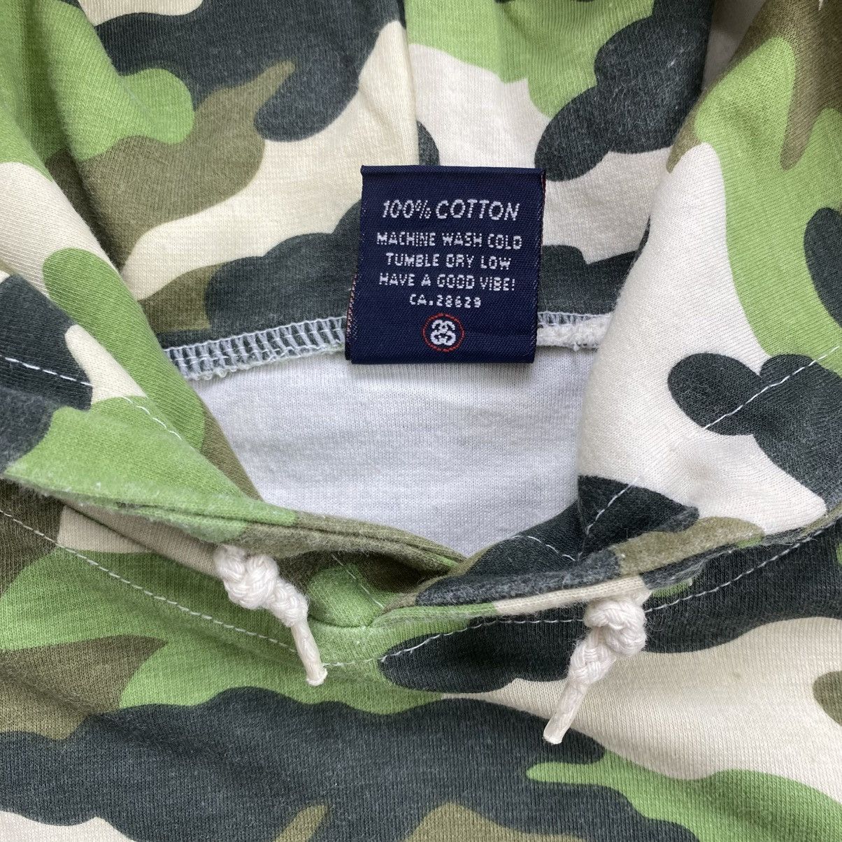 Stussy 90s Vintage Stüssy Camouflage Japan Spell Out Logo Hoodie Size US L / EU 52-54 / 3 - 10 Thumbnail