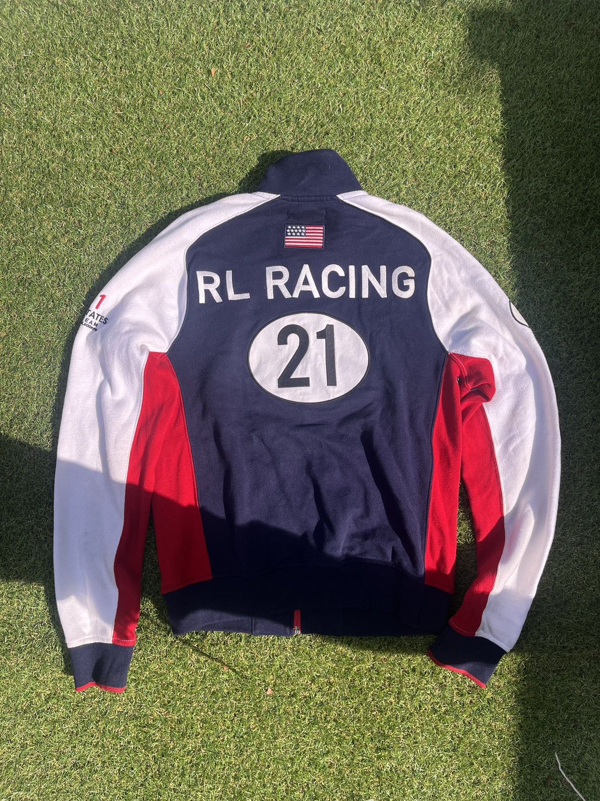 Vintage 2013 United States Polo Racer Jacket Size US S / EU 44-46 / 1 - 8 Thumbnail