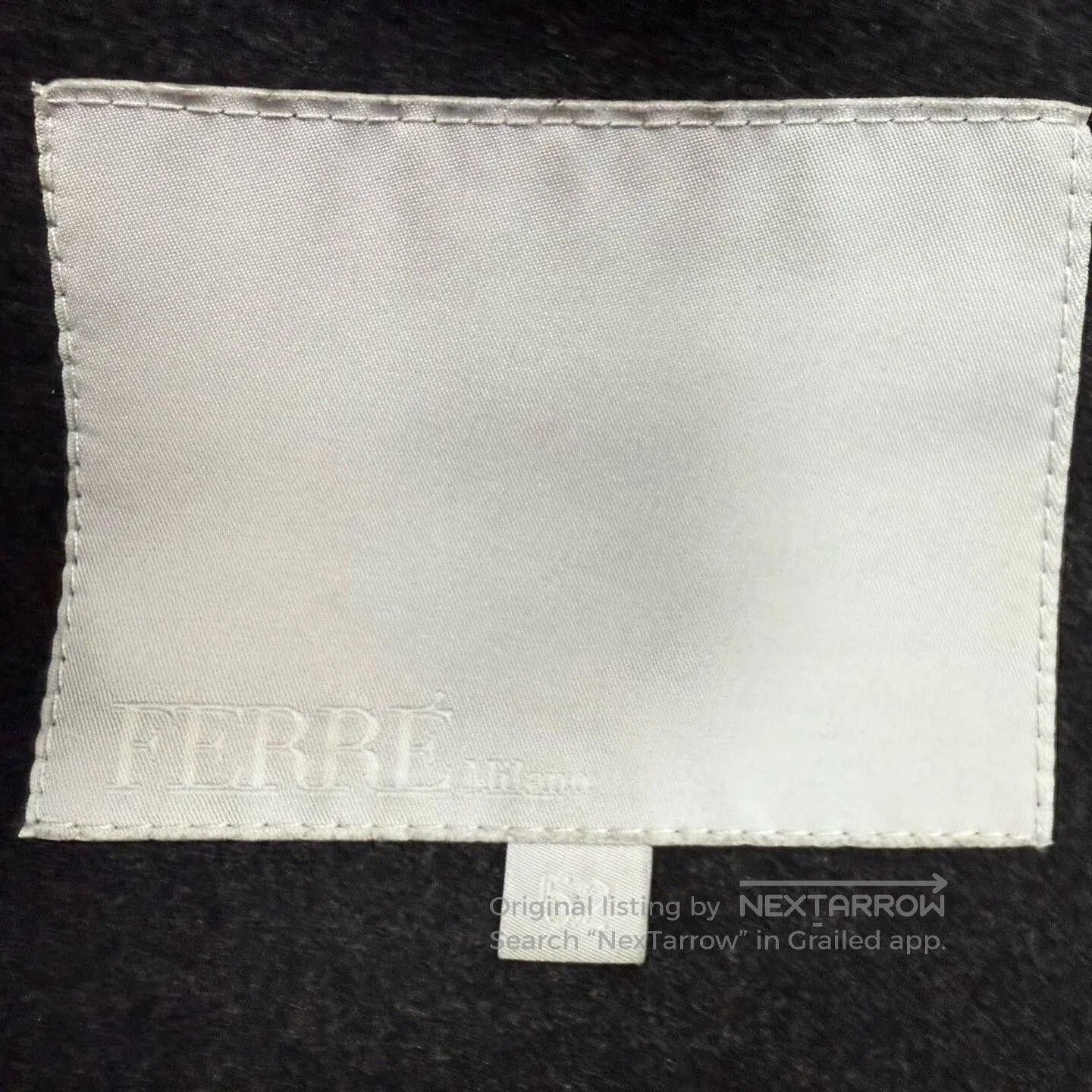 Ferre Italian Leather Business Casual Jacket. Size US L / EU 52-54 / 3 - 7 Thumbnail