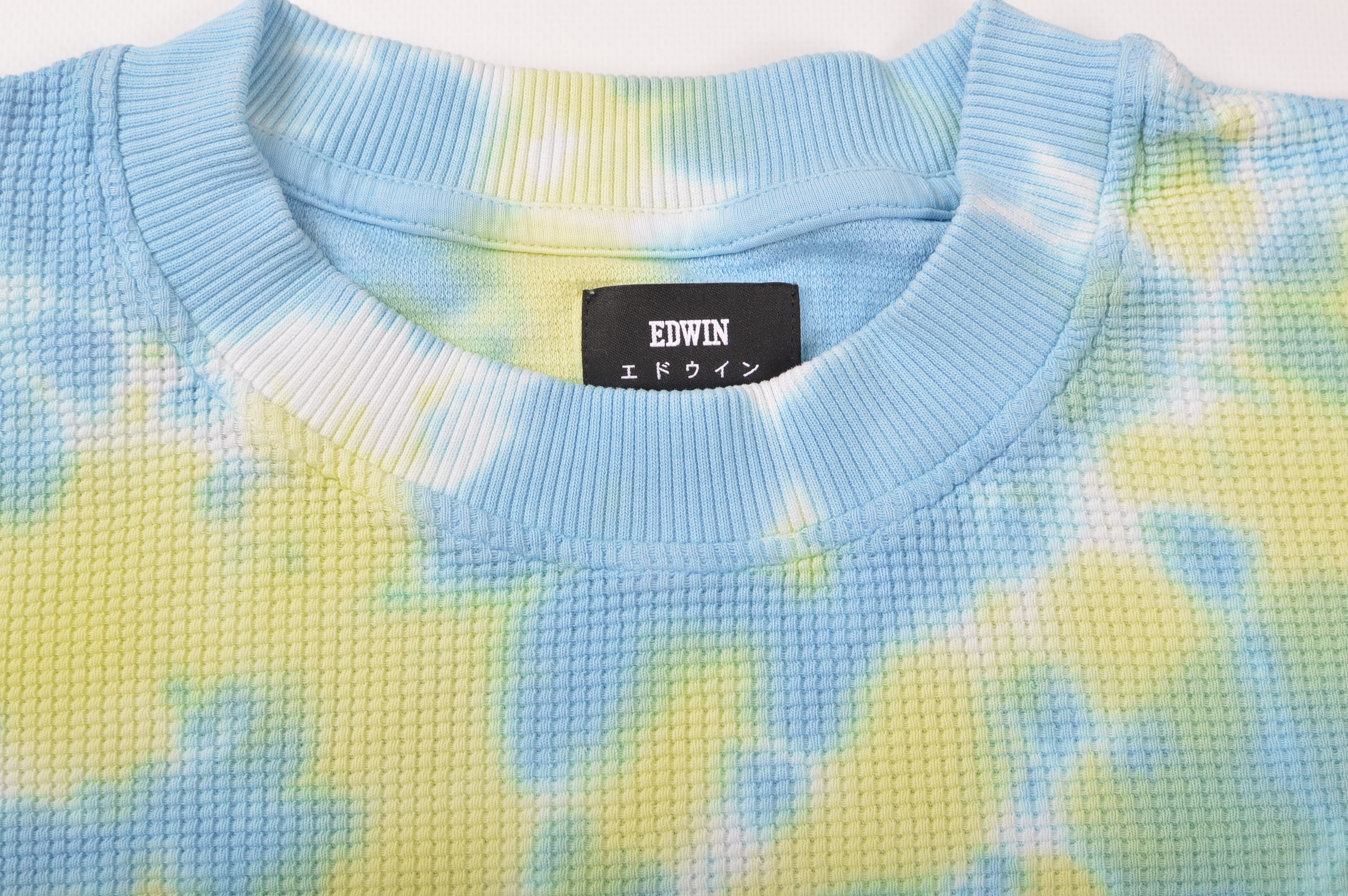 Edwin Edwin Waffle Dizzy TS LS Tie Dye Pullover Sweatshirt Size US M / EU 48-50 / 2 - 3 Thumbnail