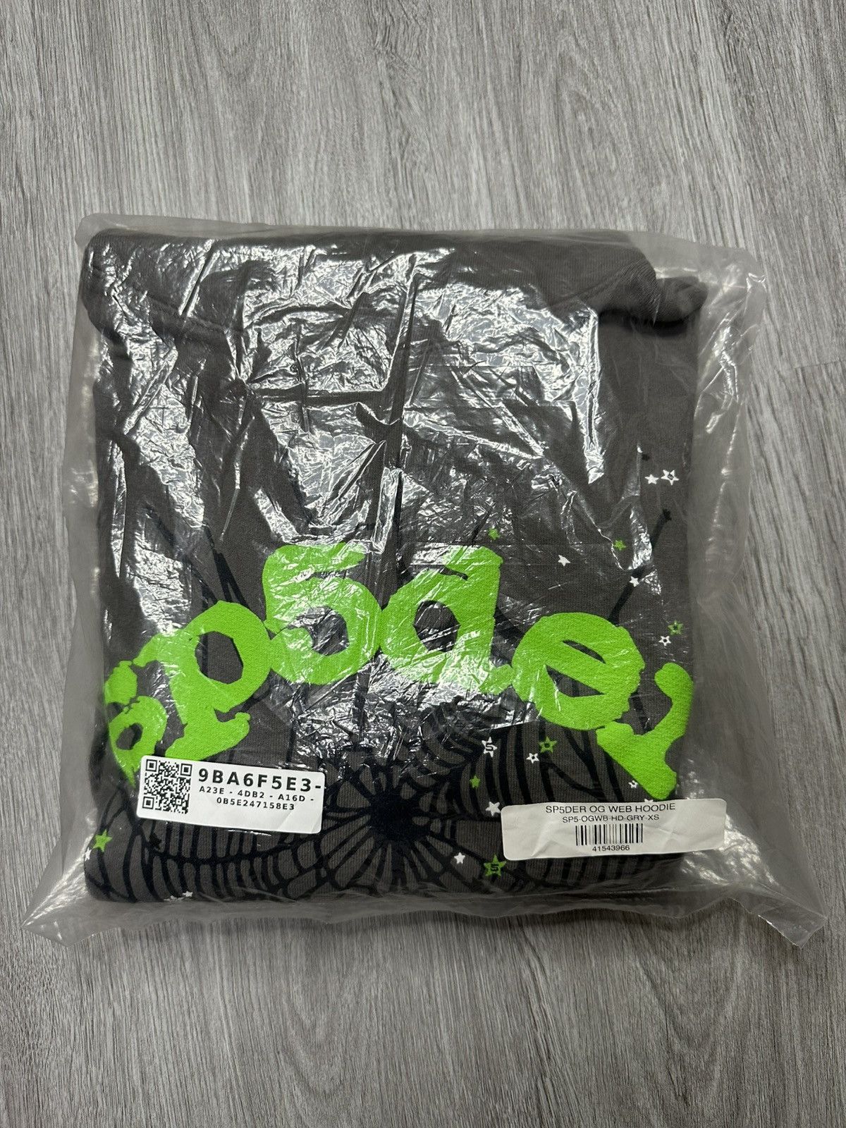 Sp5der Sp5der Wait Web Hoodie Slate Grey Size US XS / EU 42 / 0 - 6 Thumbnail