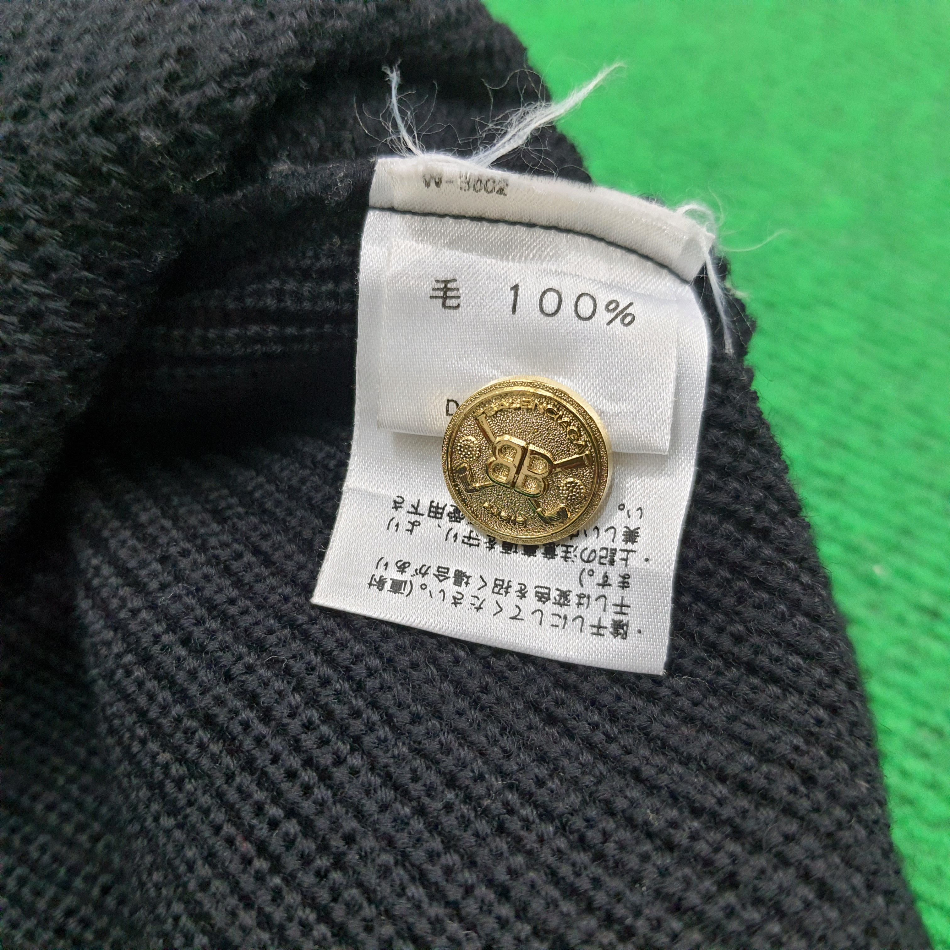 Balenciaga × Vintage Vintage Balenciaga Paris Knitwear Vests Size S / US 4 / IT 40 - 6 Thumbnail