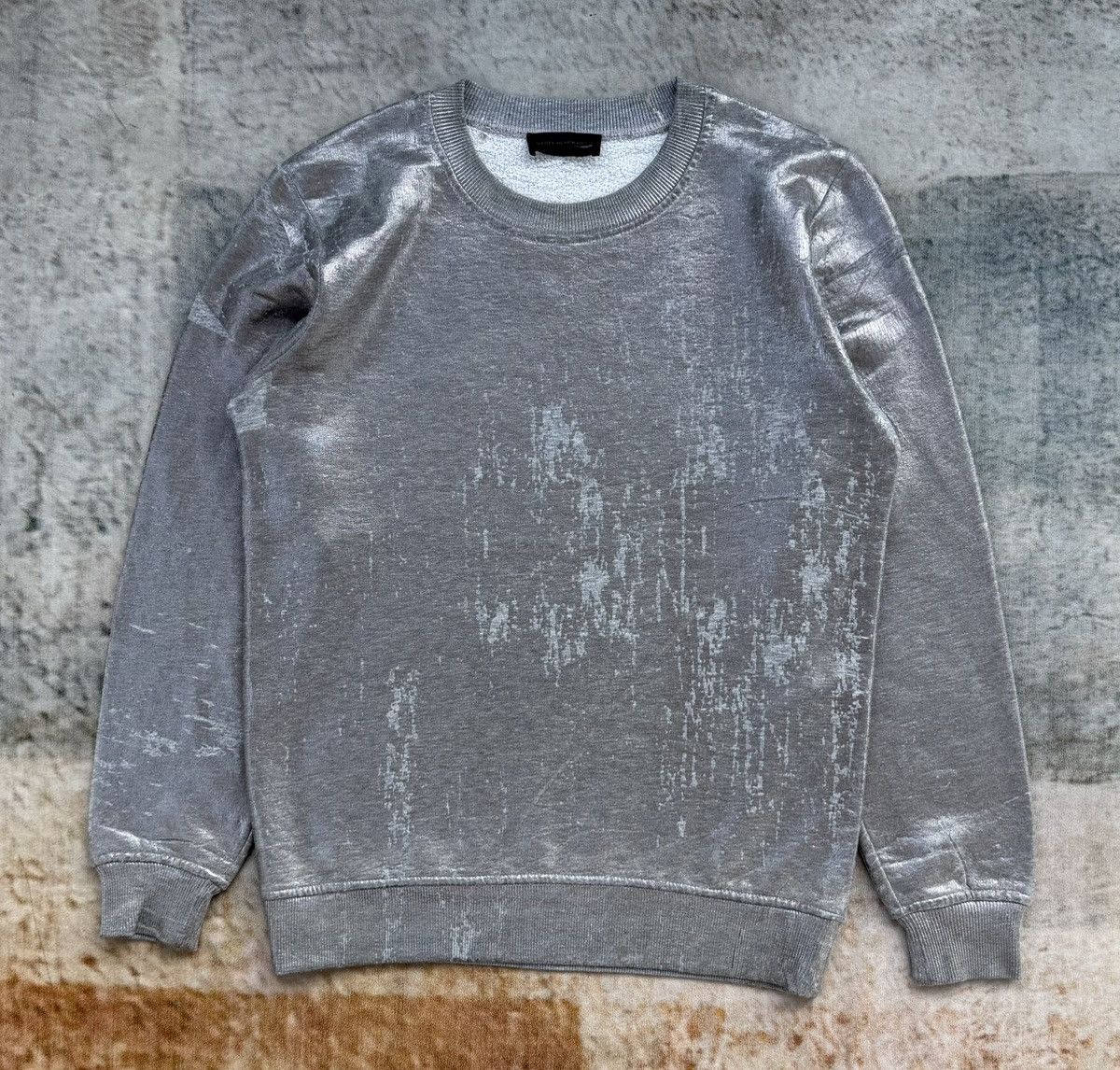 Diesel Diesel Black Metallic Gold Nightclub Silver Shirts Crewneck Size US M / EU 48-50 / 2 - 3 Thumbnail