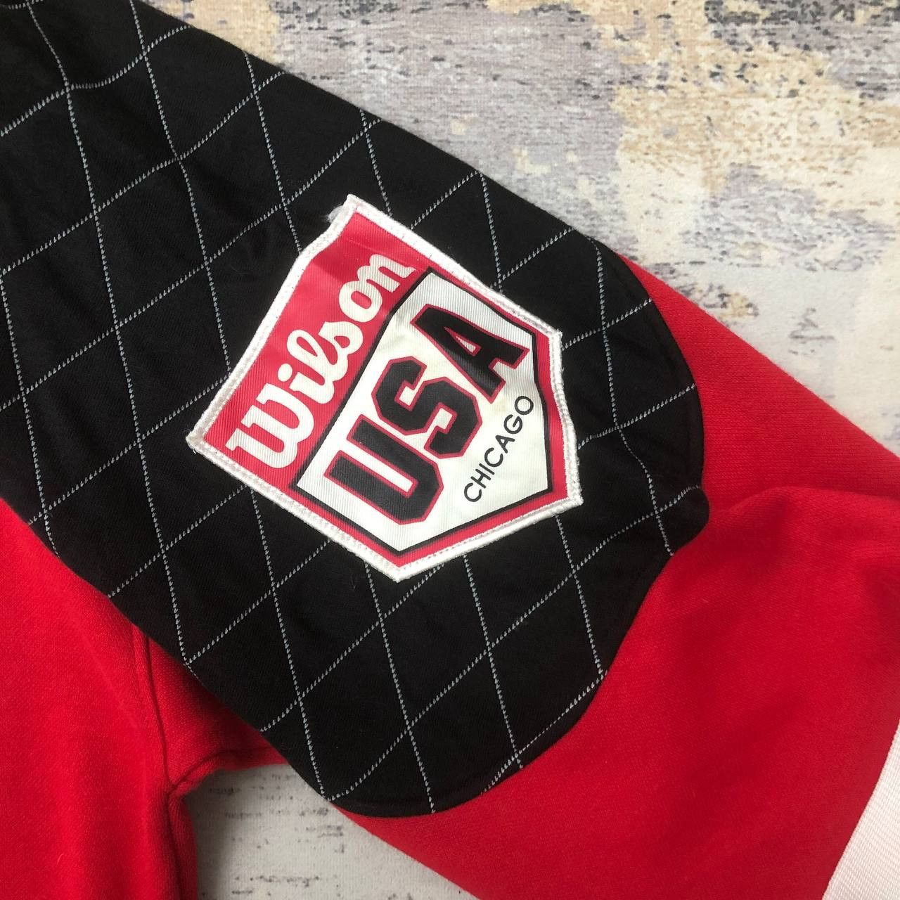 Vintage × Wilson Y487 90s WILSON ONE SET JACKET & TRACKSUIT PANTS Size US L / EU 52-54 / 3 - 6 Thumbnail
