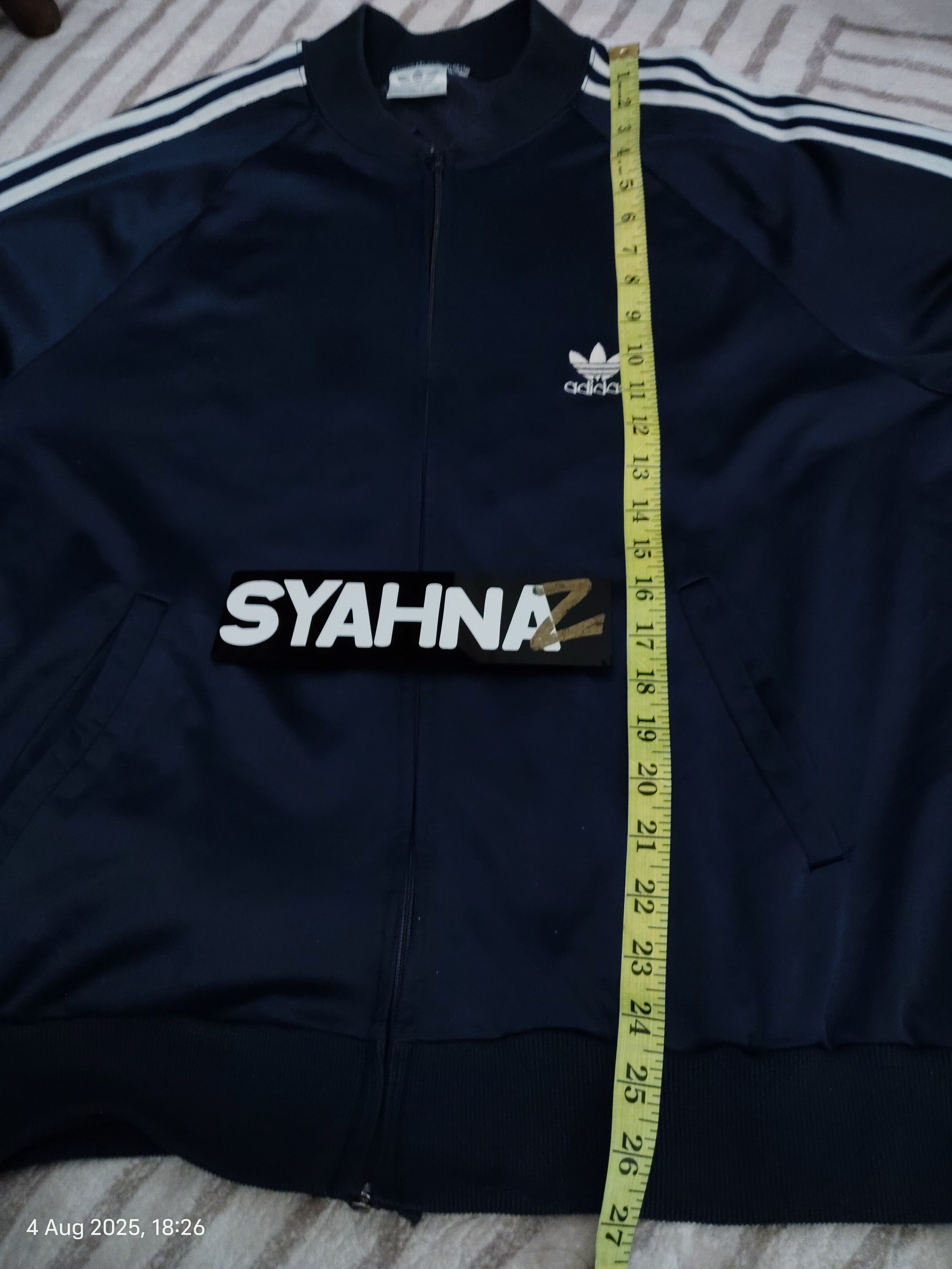 Adidas Vintage 80s adidas striped track jacket ATP Keyrolan Size US L / EU 52-54 / 3 - 8 Thumbnail