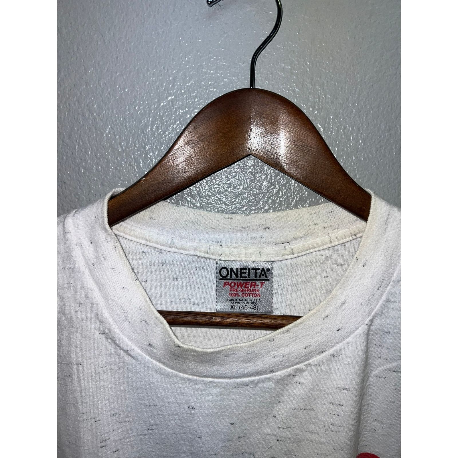 Vintage Vintage Bolling Air Force Base Shirt DC Tee 90s Yellowed XL Size US XL / EU 56 / 4 - 5 Thumbnail