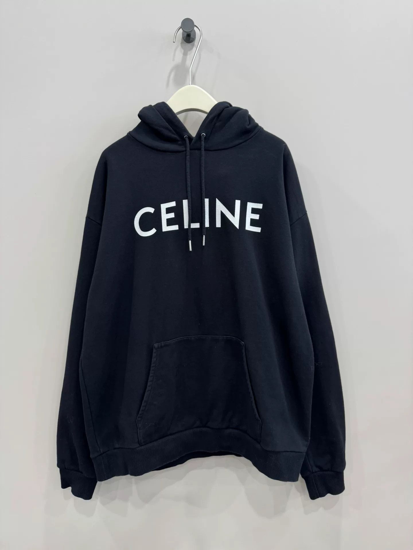 Celine celine black oversized hoodie XXL size Size US XXL / EU 58 / 5 - 1 Thumbnail