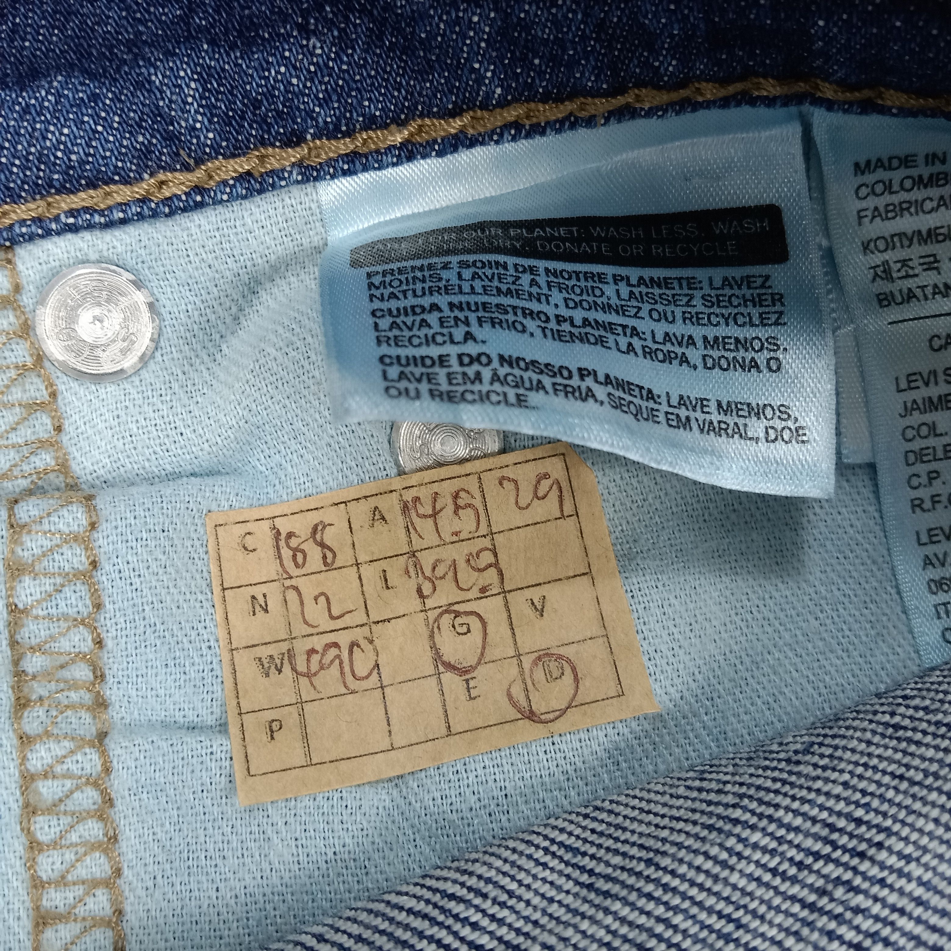 Levi's × Vintage Levi's 510 American Distressed Style Denim Jeans Size US 29 - 15 Thumbnail