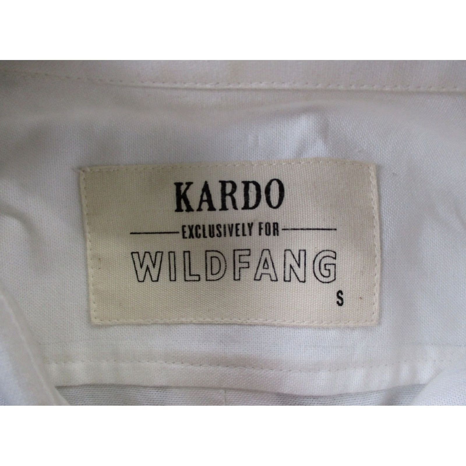 Kardo Kardo x Wildfang Shirt Mens S White Oxford Business Dress Classic Casual Work Size US S / EU 44-46 / 1 - 6 Thumbnail