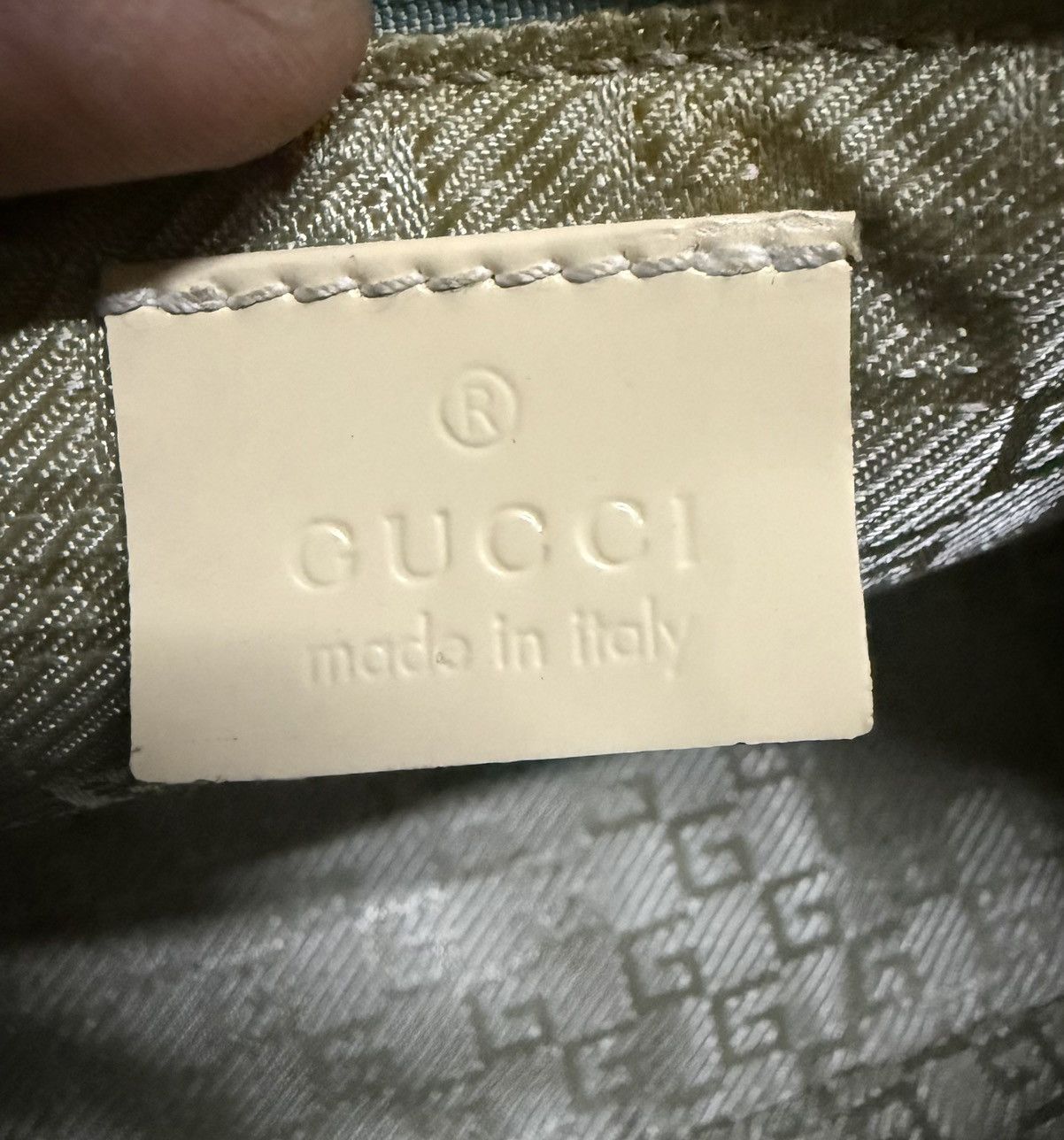 Gucci Gucci Green Patent Leather Baguette Handbag Size ONE SIZE - 9 Thumbnail