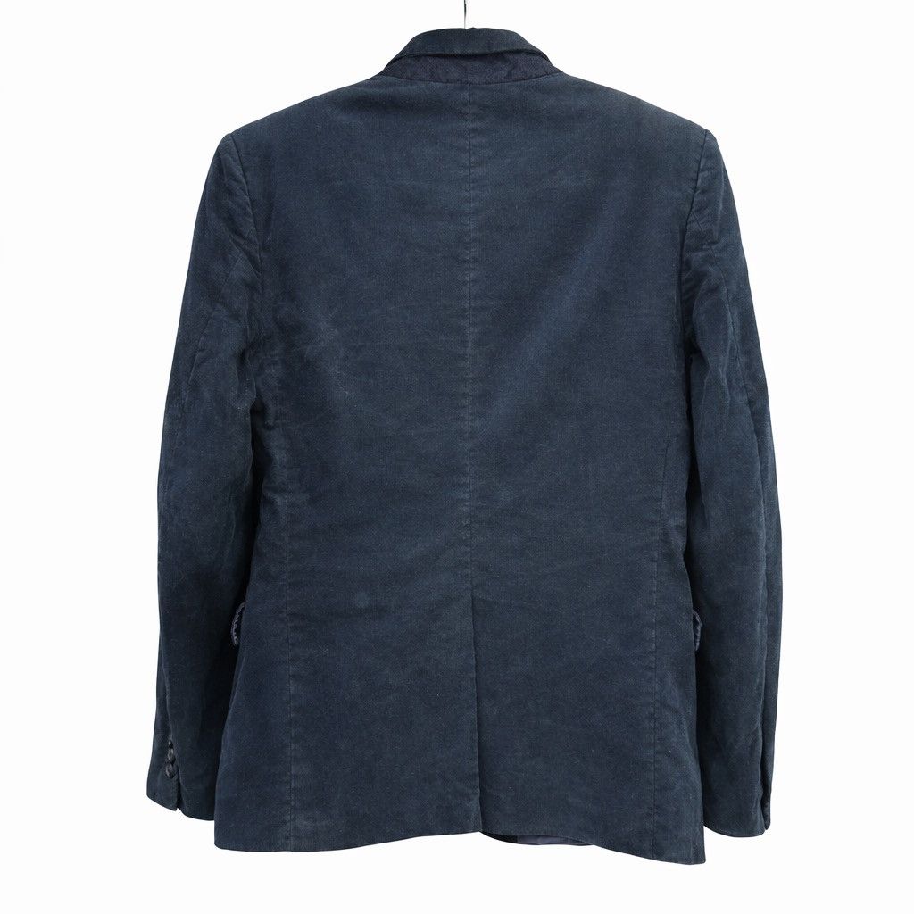 Prada Prada Milano Velvet Blazer Deep Navy 48R Tailored Jacket Size 48R - 3 Thumbnail