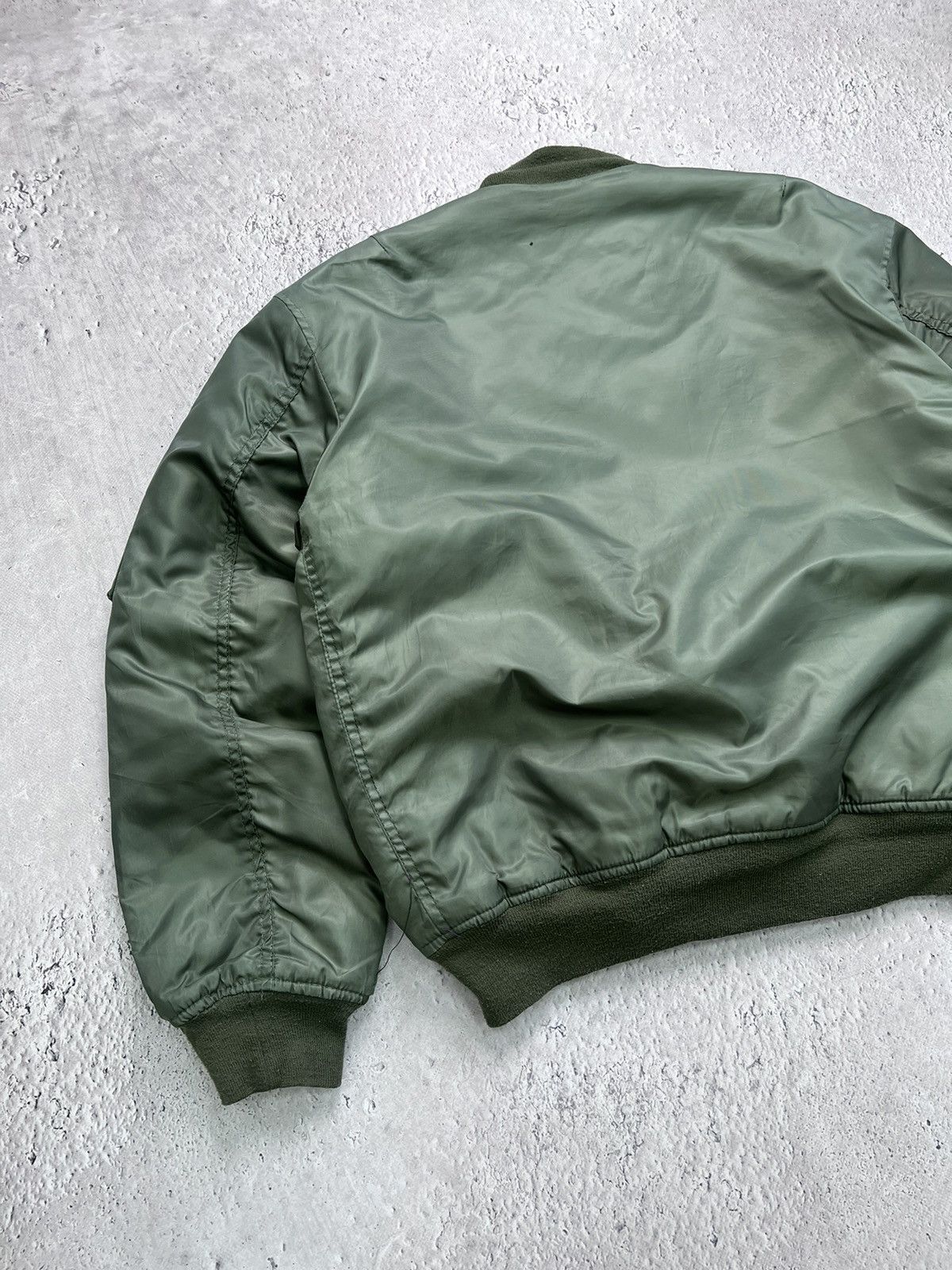 Vintage Vintage Flyer's Man Intermediate Ma-1 Bomber Jacket USA Size US M / EU 48-50 / 2 - 8 Thumbnail