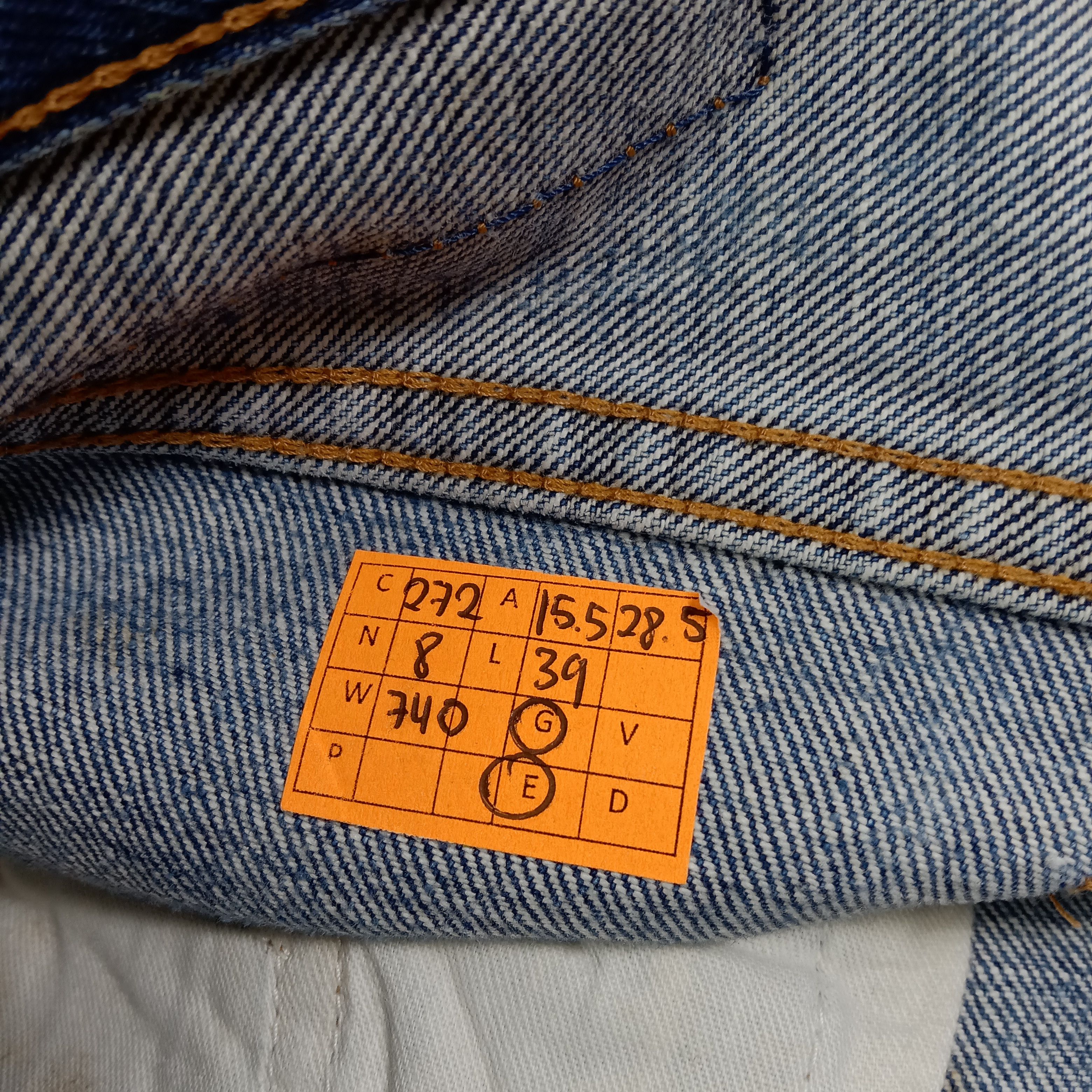 Levi's Levi's 502 Made In Japan Selvedge Denim Jeans C272N8 Size US 32 / EU 48 - 19 Thumbnail