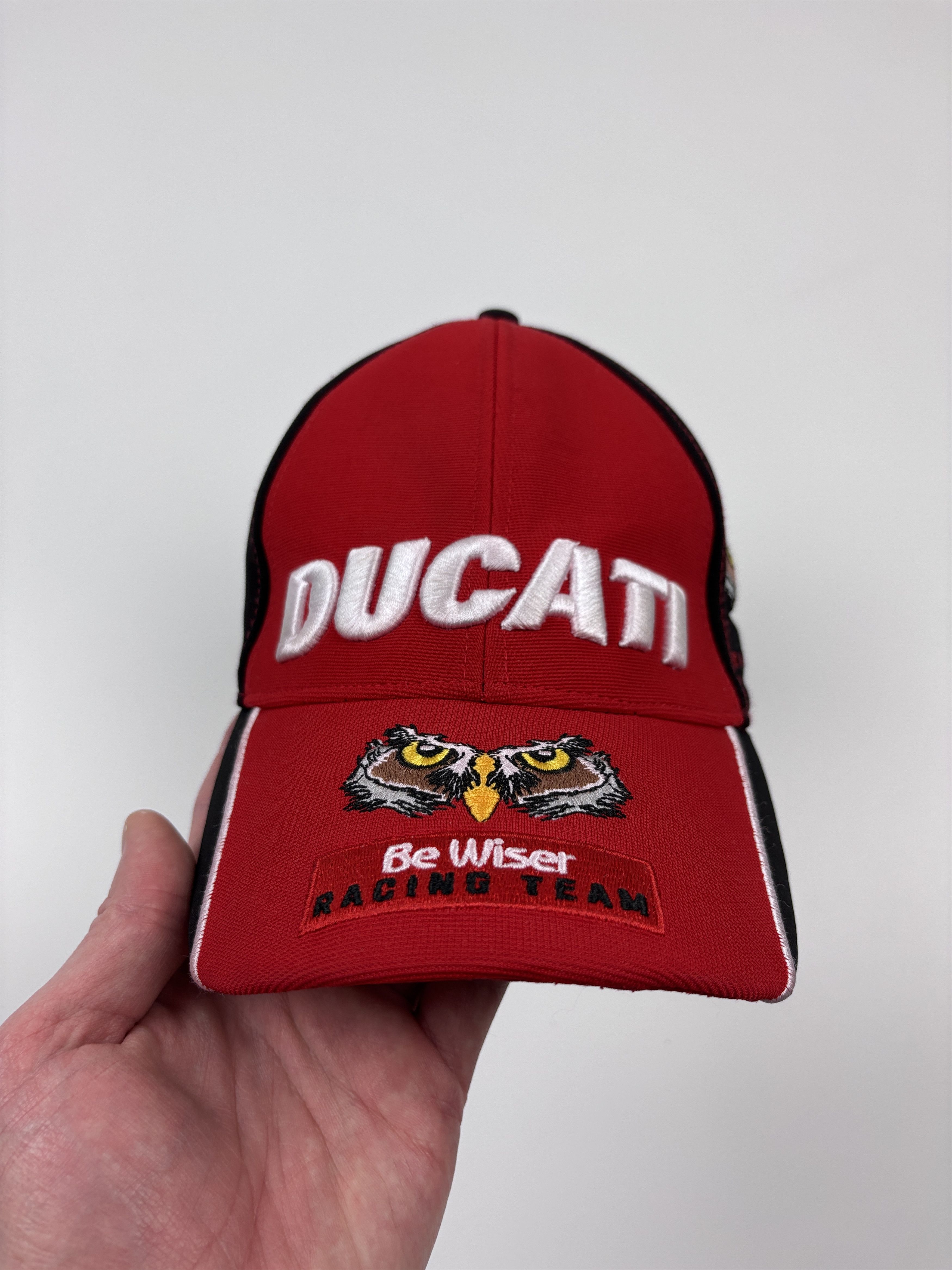 Ducati × Vintage Ducati Be Wiser Racing Team Cap Clinton Enterprises Size ONE SIZE - 1 Thumbnail