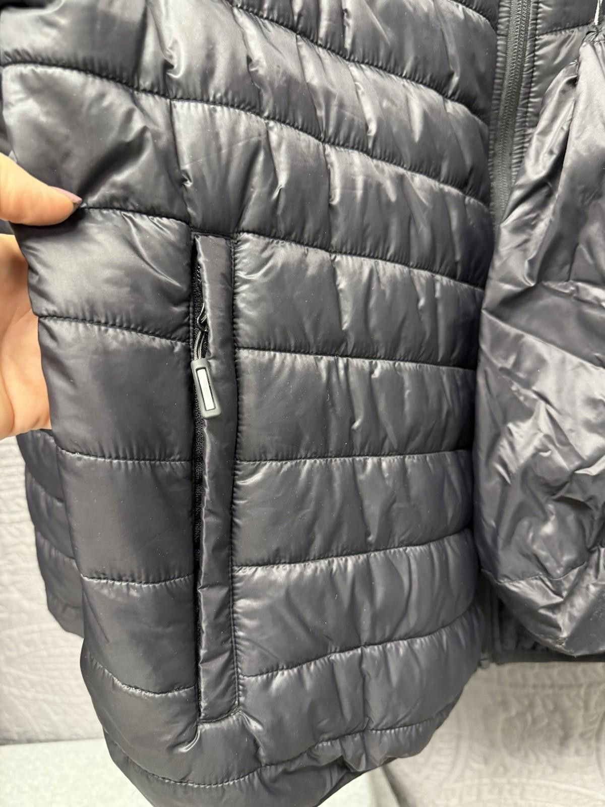Other Men's Lightweight Packable Hooded Puffer Jacket Black XXL Size US XXL / EU 58 / 5 - 7 Thumbnail