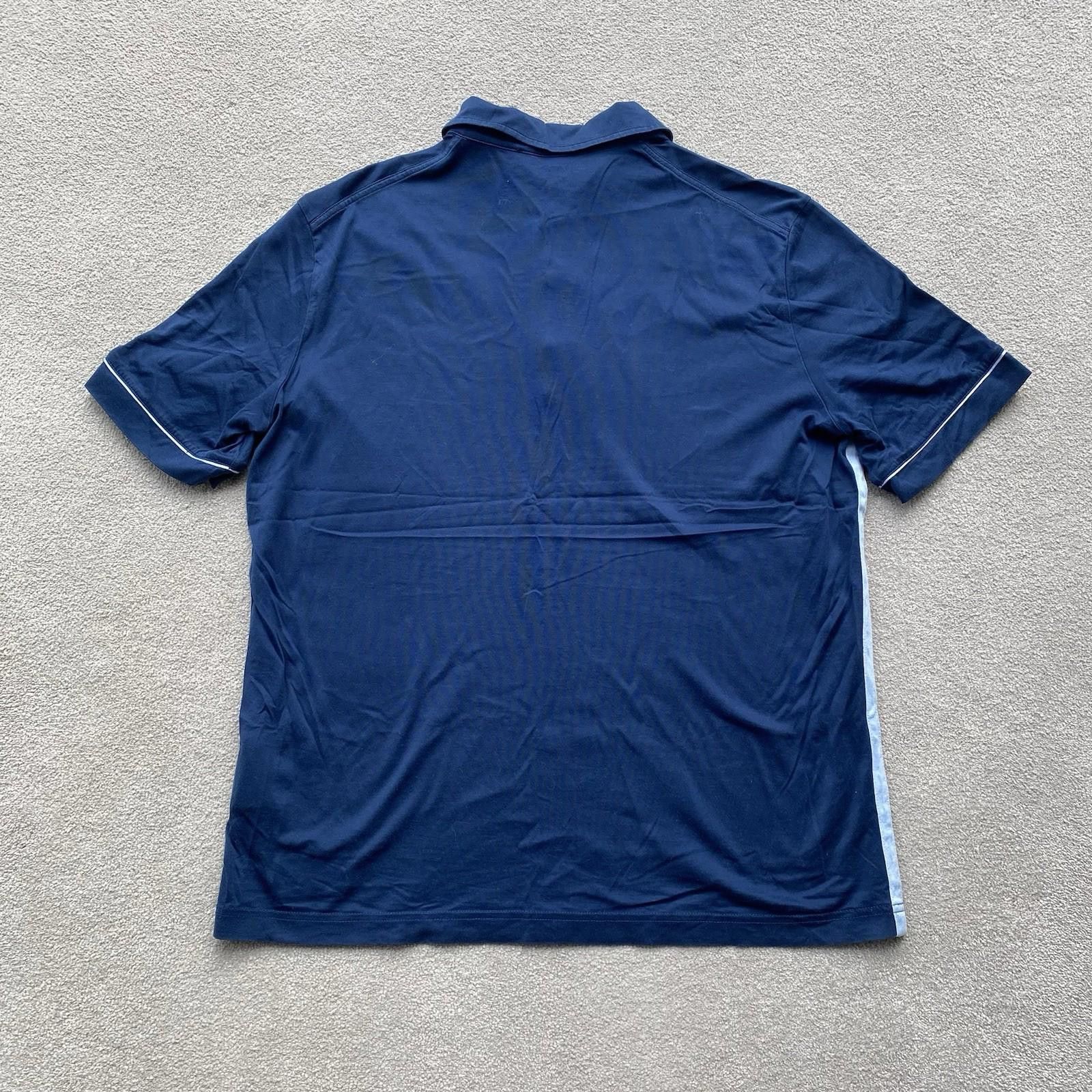 Prada Prada Polo Shirt Tonal Blue Size XL Size US M / EU 48-50 / 2 - 5 Thumbnail
