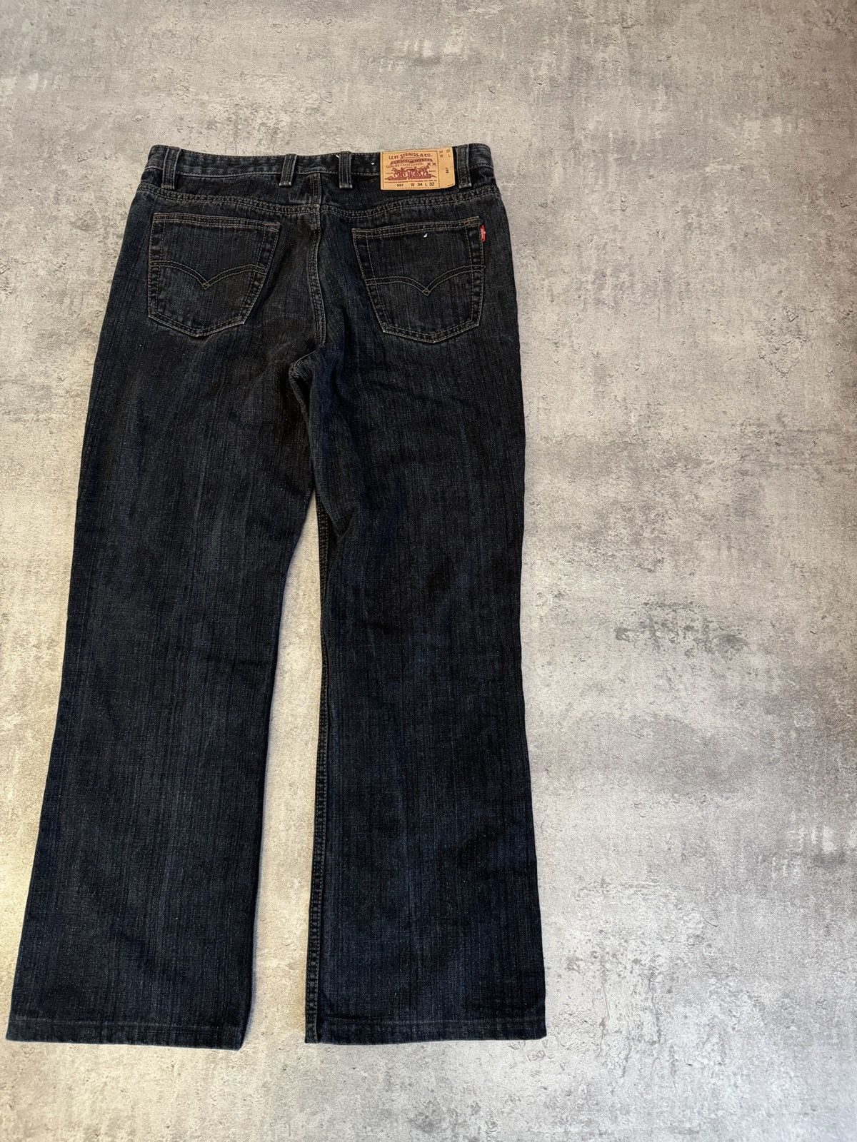 Levi's × Vintage Levi’s 507 Vintage Baggy Jeans Denim black 90s rap skate y2k Size US 34 / EU 50 - 8 Thumbnail