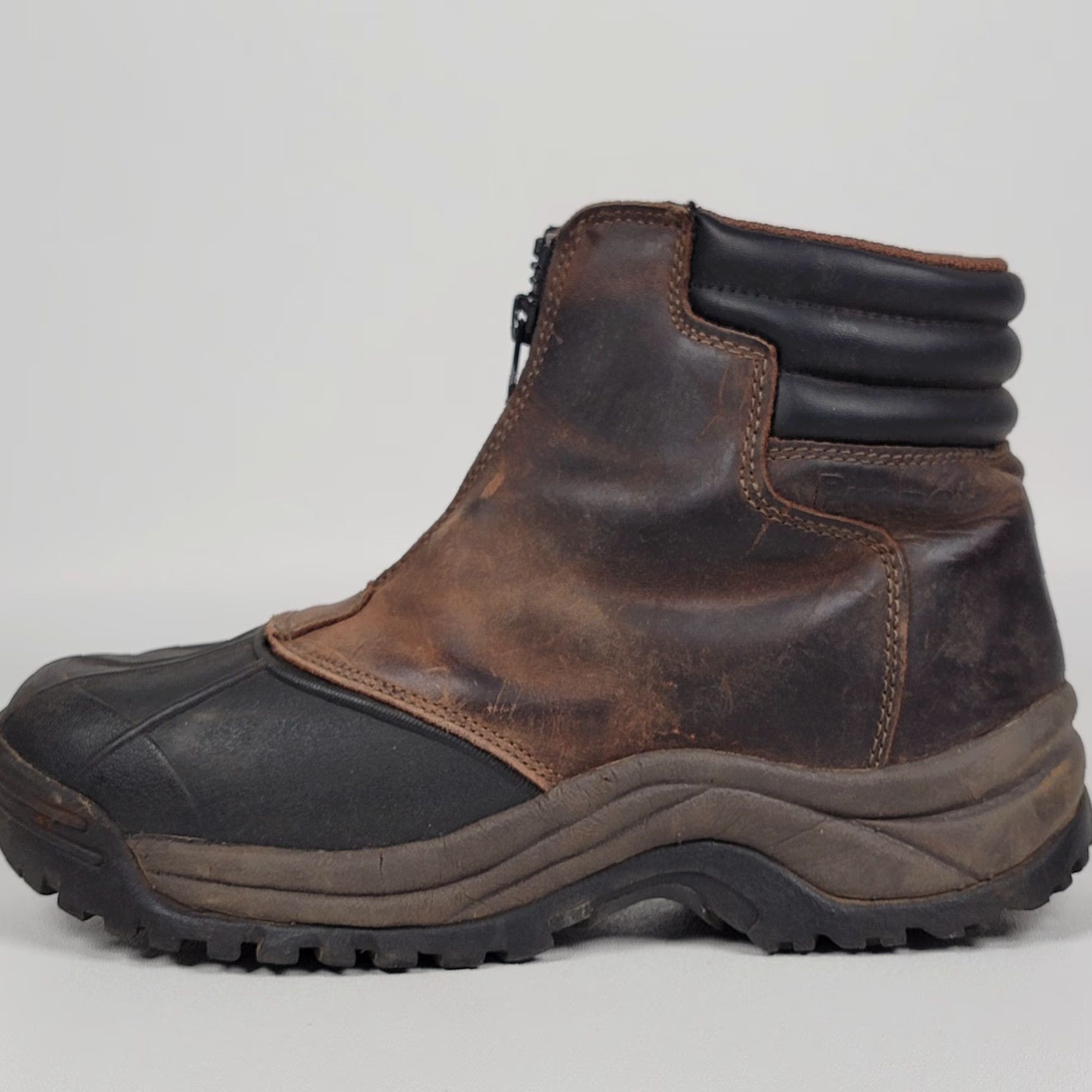 Vintage Propet Blizzard Mid Zip Boot Mens 7 M Brown/Black Boots Size US 7 / EU 40 - 6 Thumbnail
