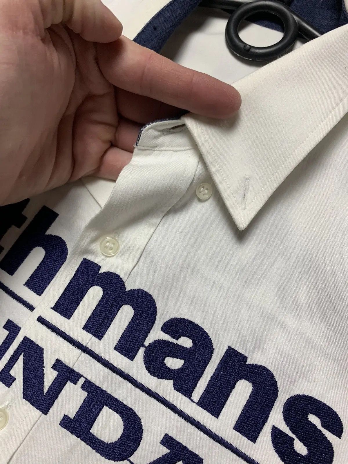Honda Vintage Honda racing shirt big logo Rothmans logo size M/L Size US L / EU 52-54 / 3 - 3 Thumbnail