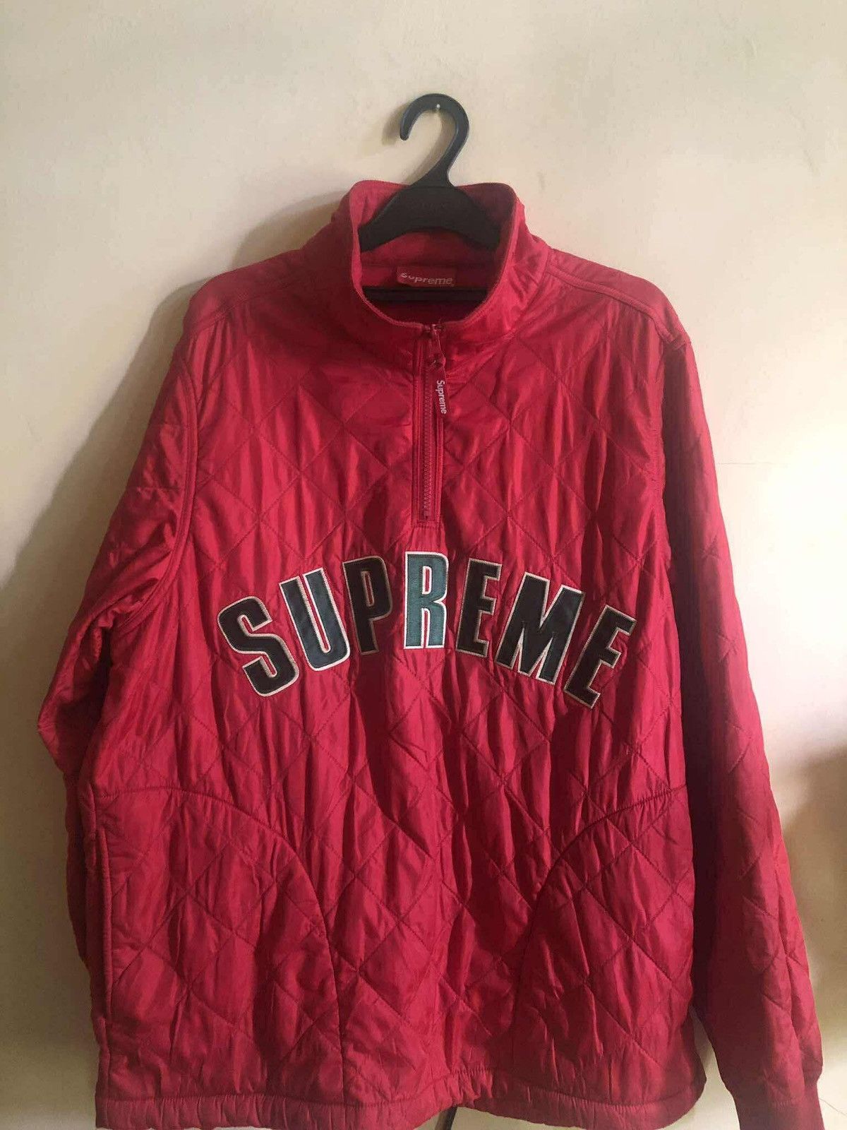 Supreme Supreme Arc Half Zip Fleece Pullover | Grailed