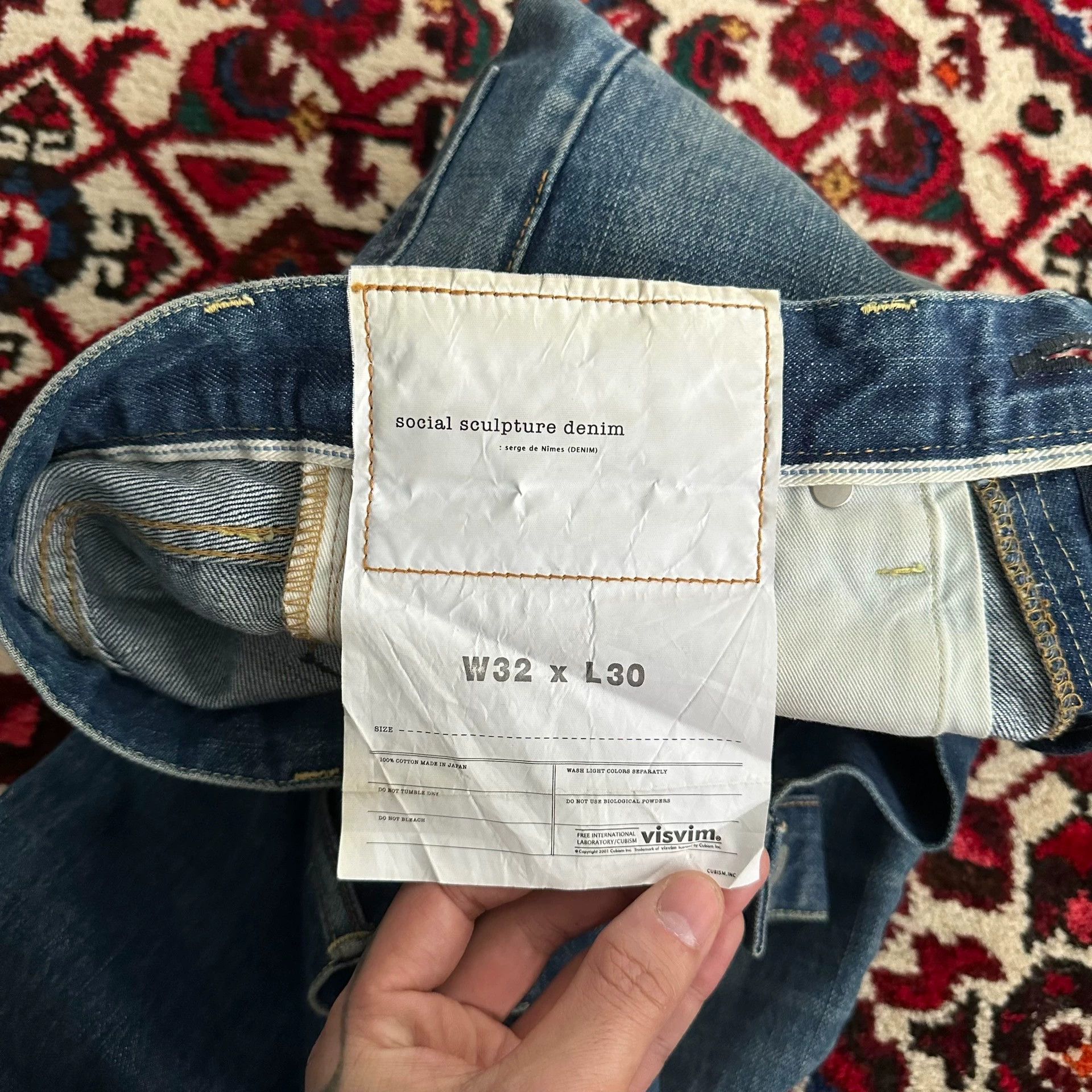 Visvim visvim 18aw 04d14 jeans w32 l30 Size US 32 / EU 48 - 7 Thumbnail
