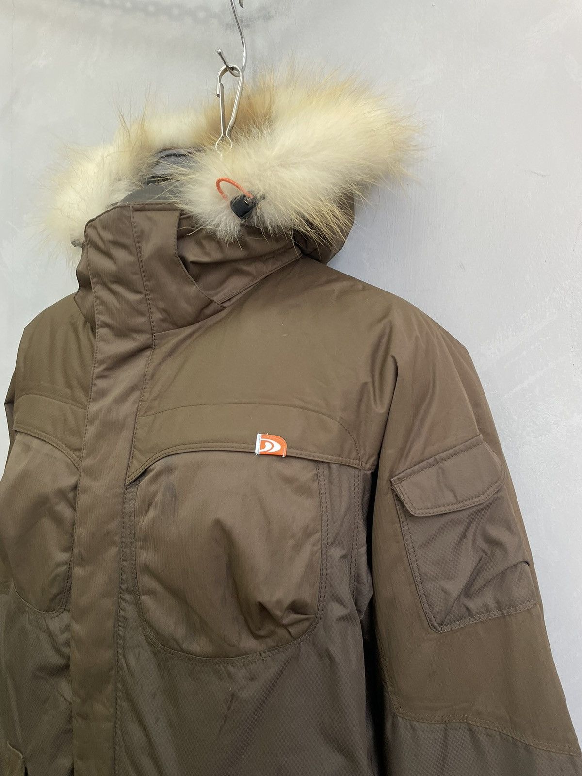 Salomon Salomon Ski Vintage Brown Outdoor Jacket Y2K Tech Size US L / EU 52-54 / 3 - 2 Thumbnail
