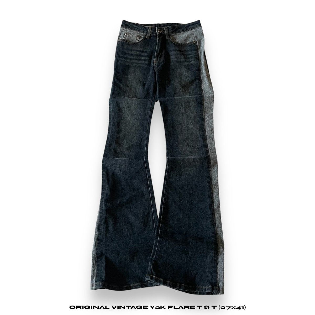 Hysteric Glamour ORIGINAL VINTAGE Y2K FLARE T A T (27×41) Size US 27 - 1 Thumbnail