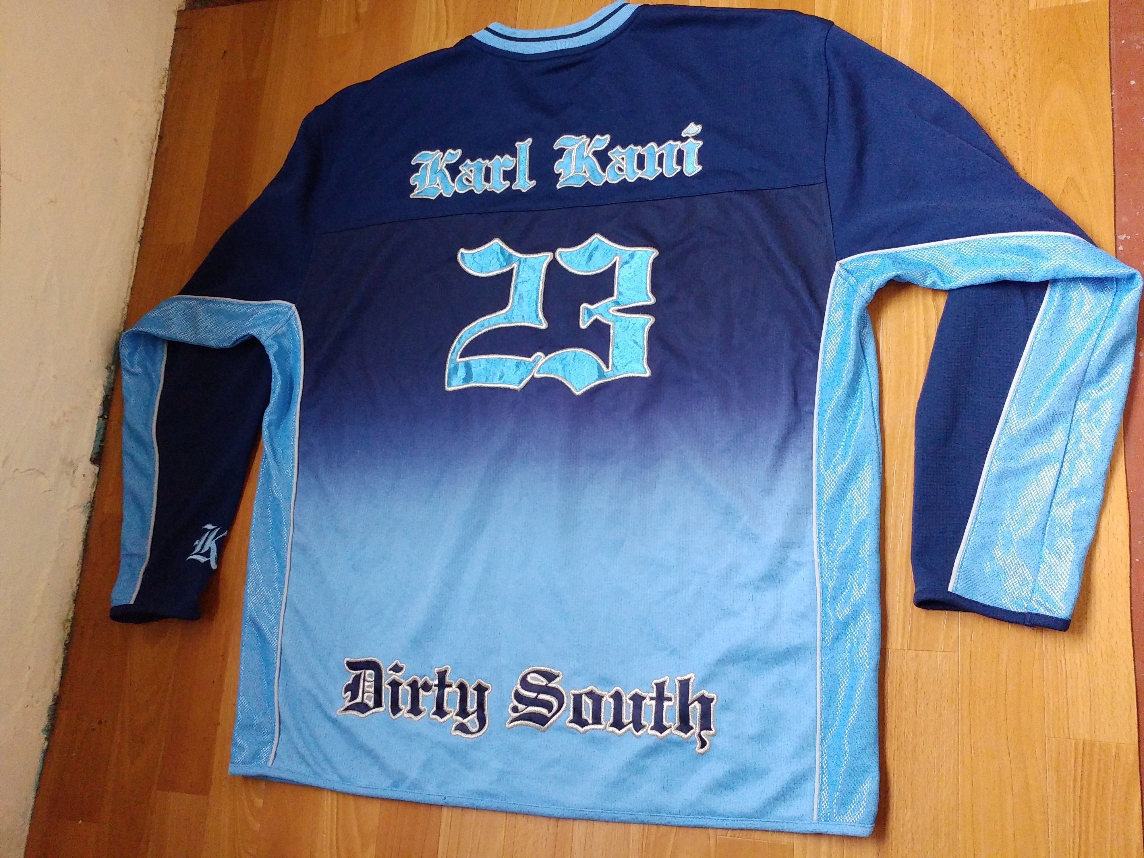 Karl Kani KARL KANI jersey, Dirty South, vintage hip hop t-shirt, L Size US L / EU 52-54 / 3 - 4 Thumbnail