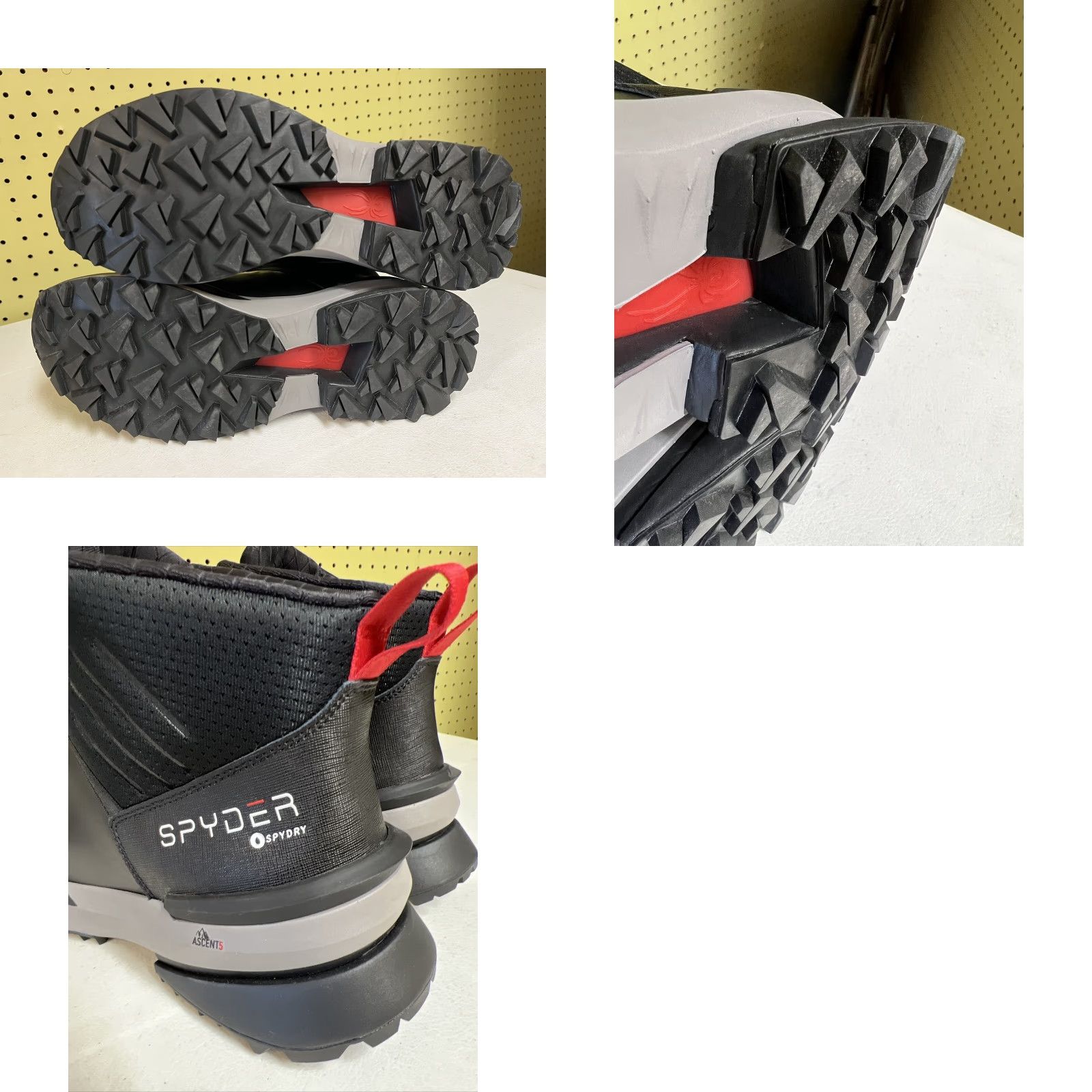 Spyder Spyder Hayes Black Hiking Boots Mens Size 11 Ascent 5 Spydry Without Box Size US 11 / EU 44 - 8 Thumbnail