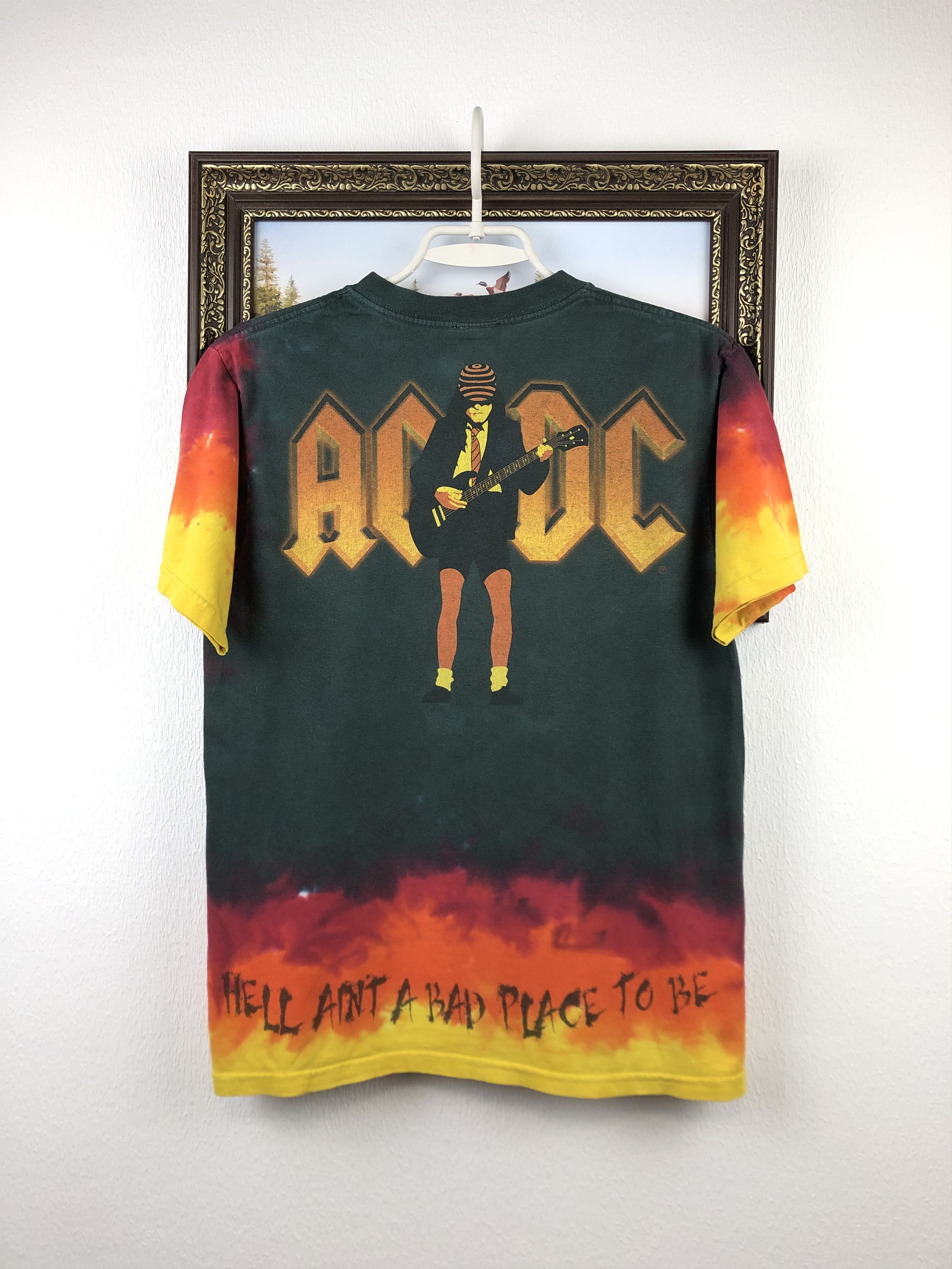 Band Tees Vintage Liquid Blue AC/DC Highway To Hell Tie Dye Shirt Tee Size US S / EU 44-46 / 1 - 9 Thumbnail