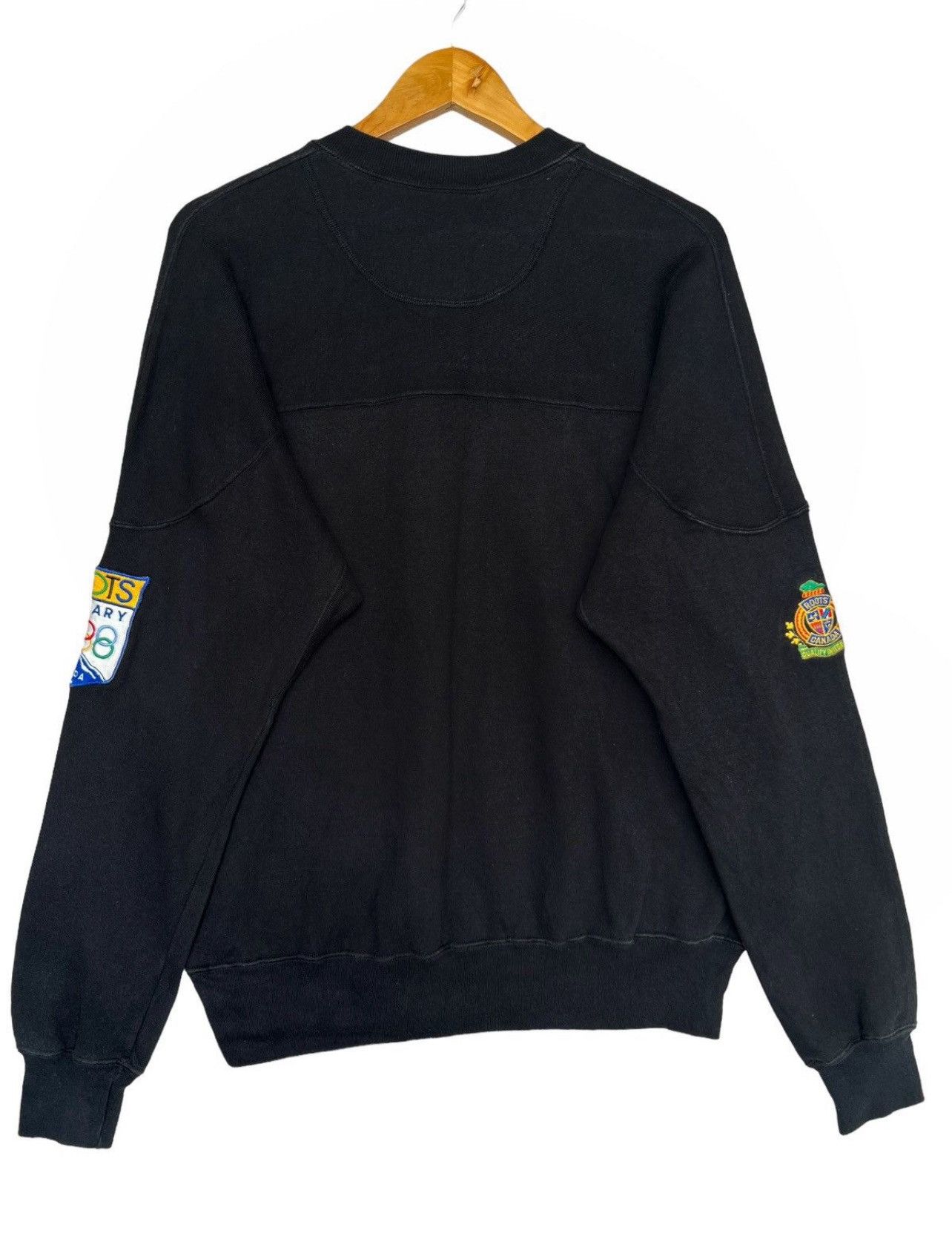 USA Olympics Vintage 80s Calgary Olympic Roots Canada Russell Sweatshirt Size US L / EU 52-54 / 3 - 2 Thumbnail
