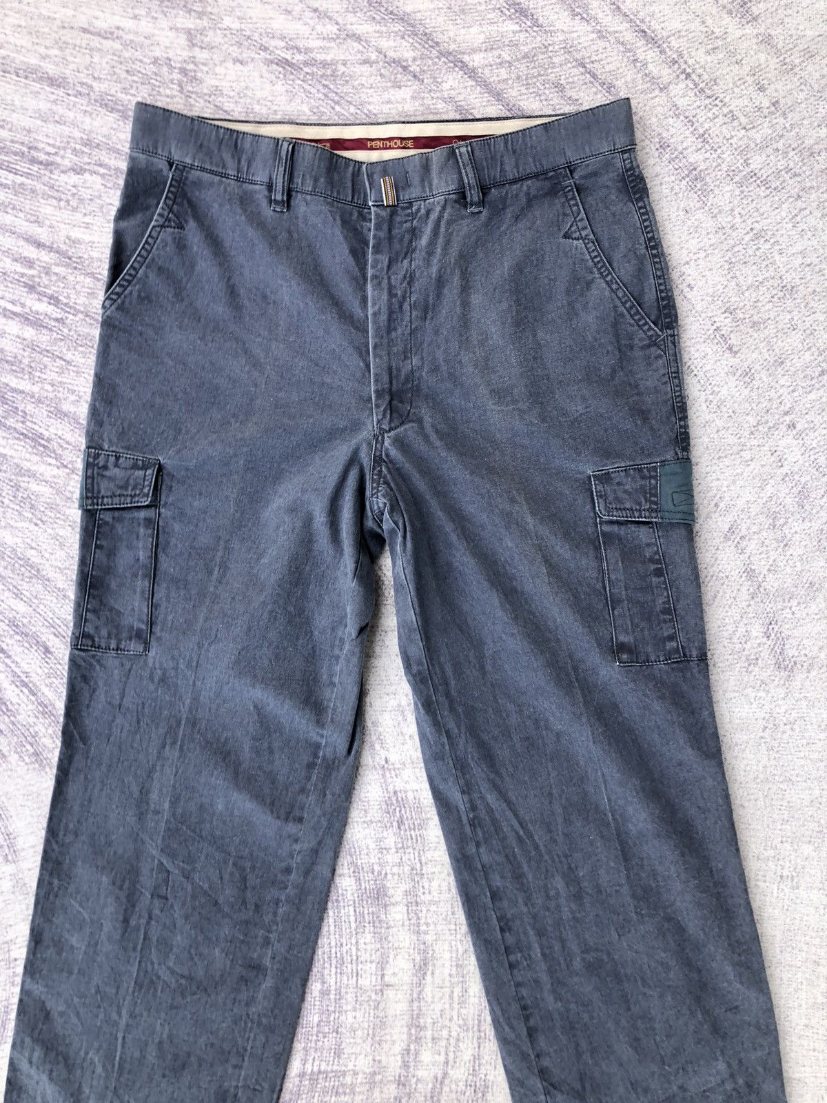 Designer Men's Penthouse Cargo Pants Multipocket Tactical Size US 33 - 2 Thumbnail