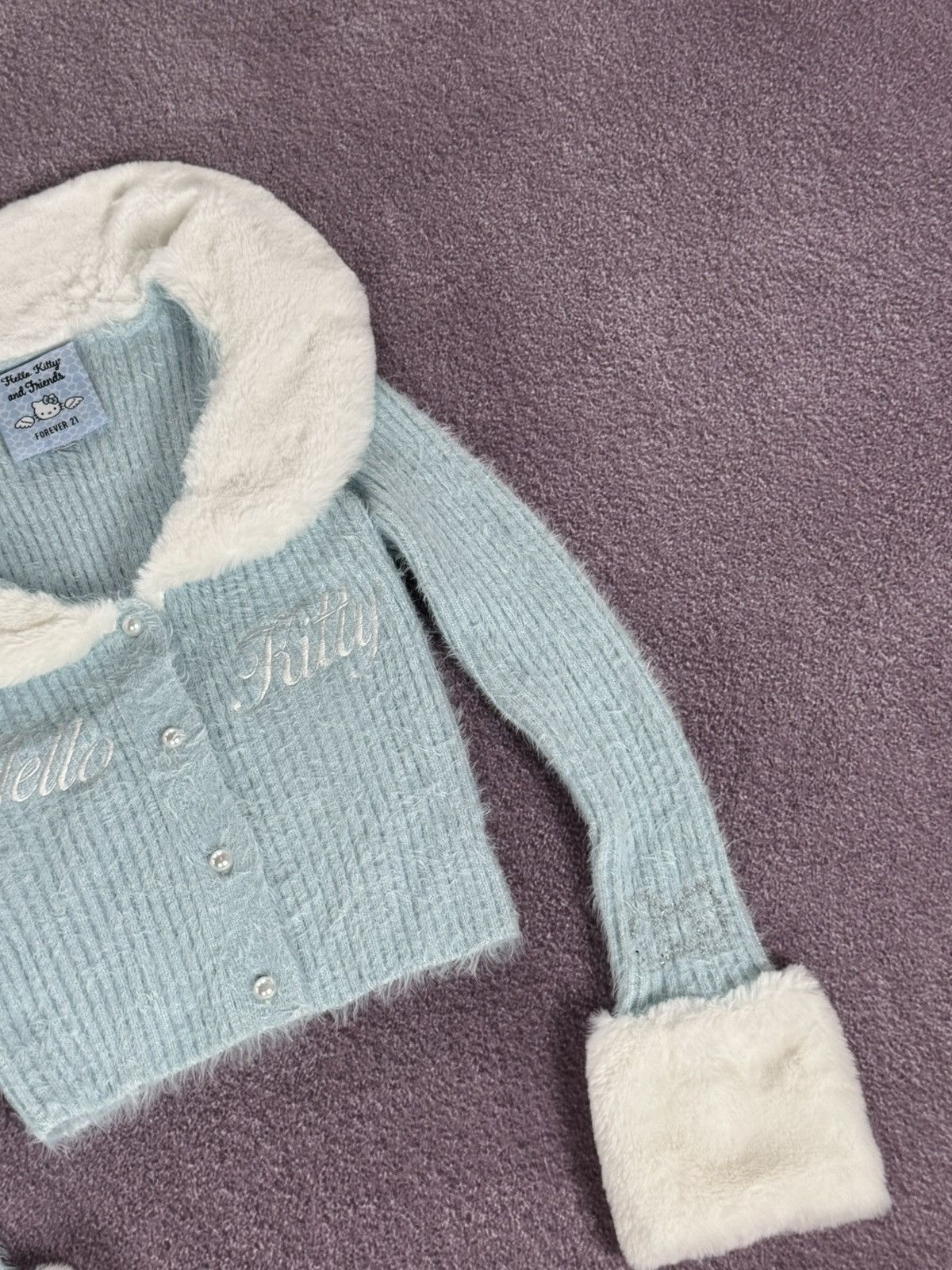 Hysteric Glamour Y2K Hello Kitty Cute Fabulous Faux Fur Sexy Sweater Size M / US 6-8 / IT 42-44 - 5 Thumbnail