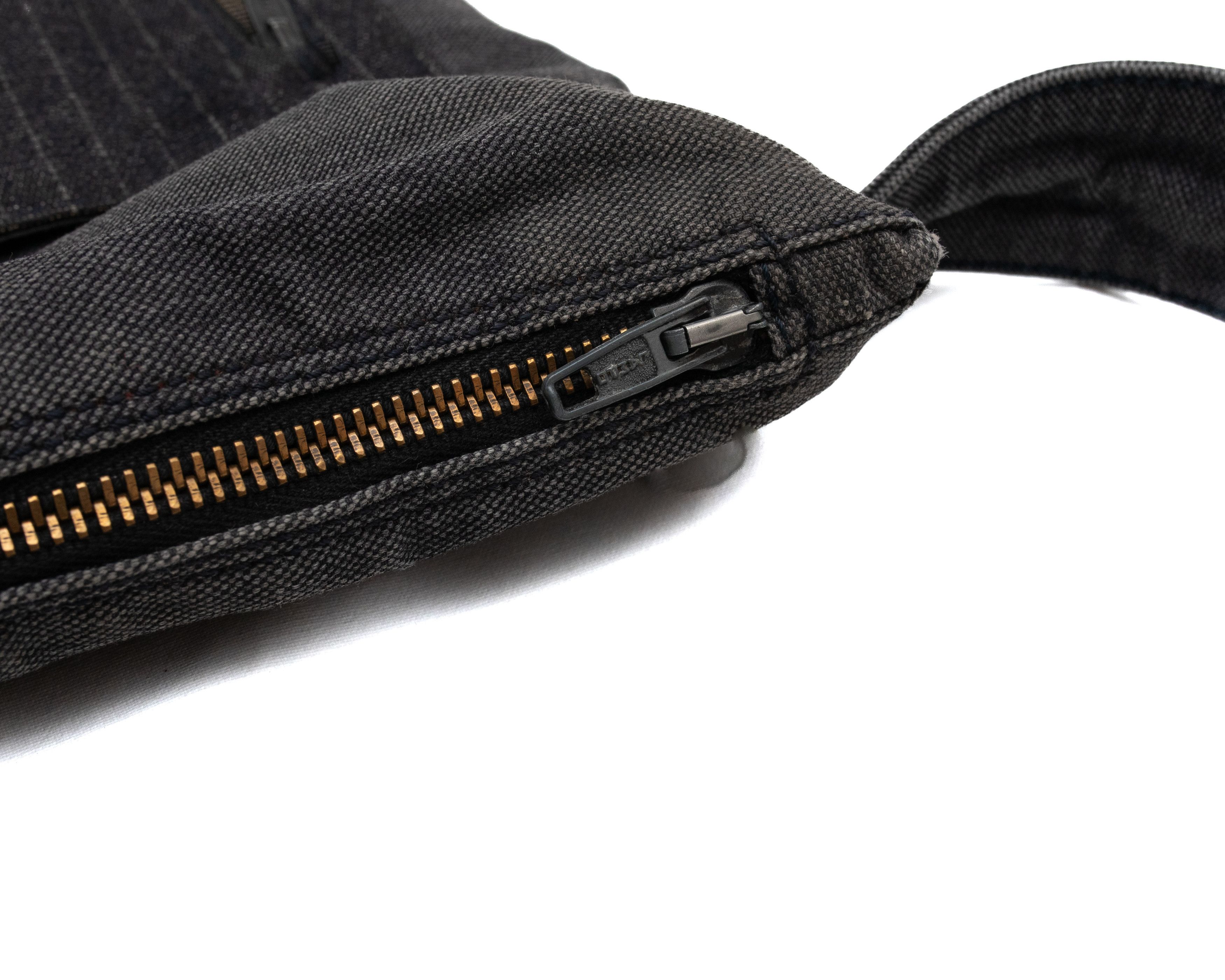 Dolce & Gabbana DOLCE & GABBANA Vintage 90s Patchwork Denim Waist Bag Size ONE SIZE - 8 Thumbnail