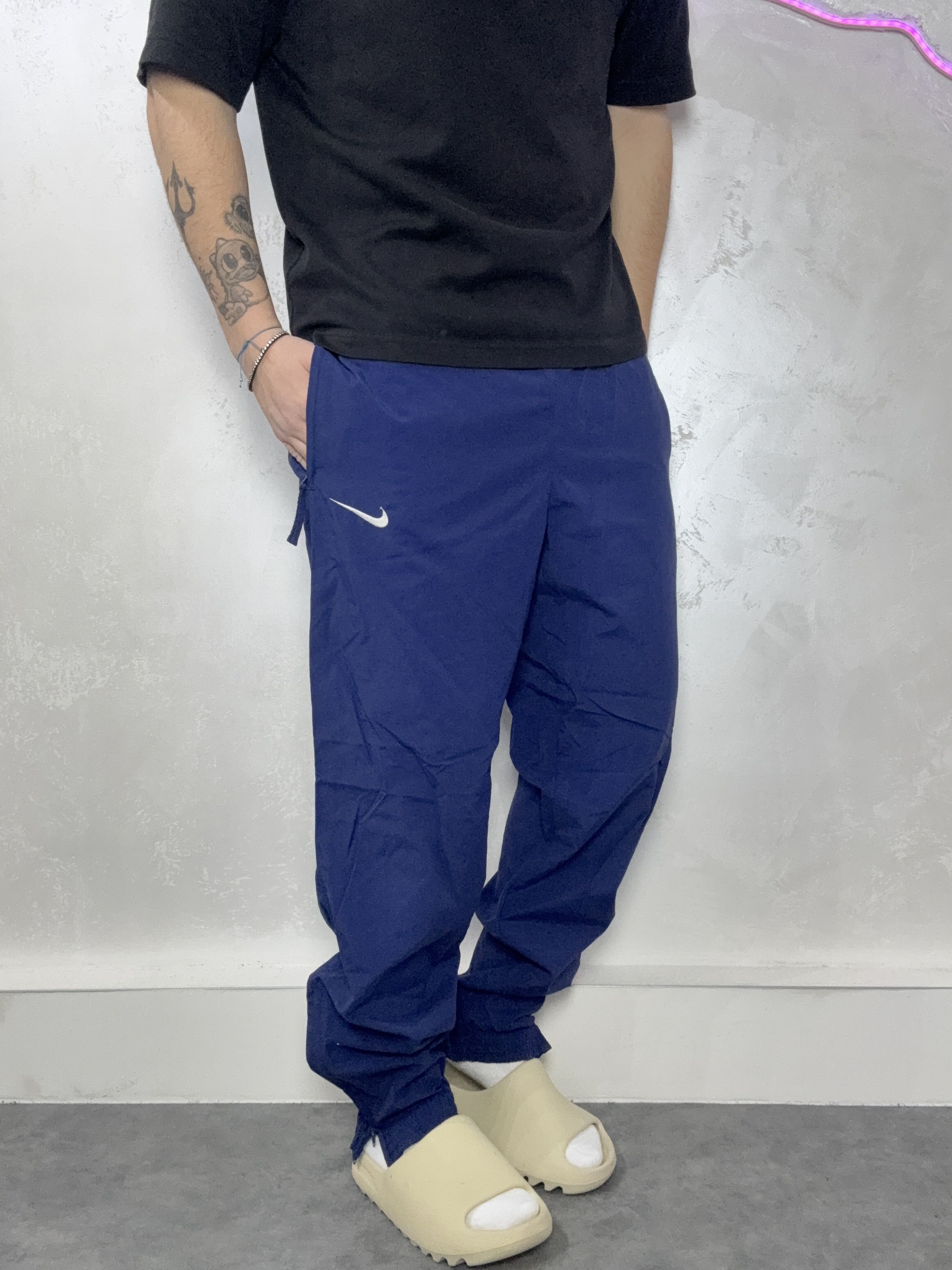 Nike Vintage 90s Nike Basic Pants Parachute vibe classic Size US 33 - 2 Thumbnail