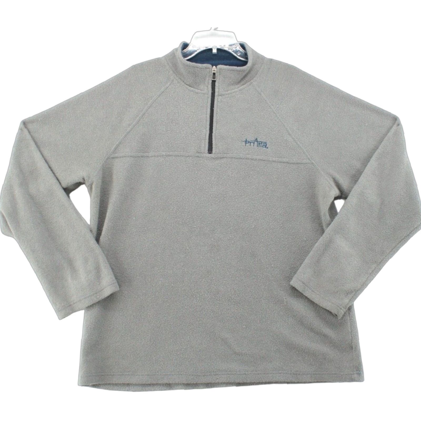 Prana prAna Pullover Men's XL Gray Long Sleeve 1/4 Zip Gorpcore Cozy Breathable Stretch Backyard - N/A Size US XL / EU 56 / 4 - 1 Thumbnail
