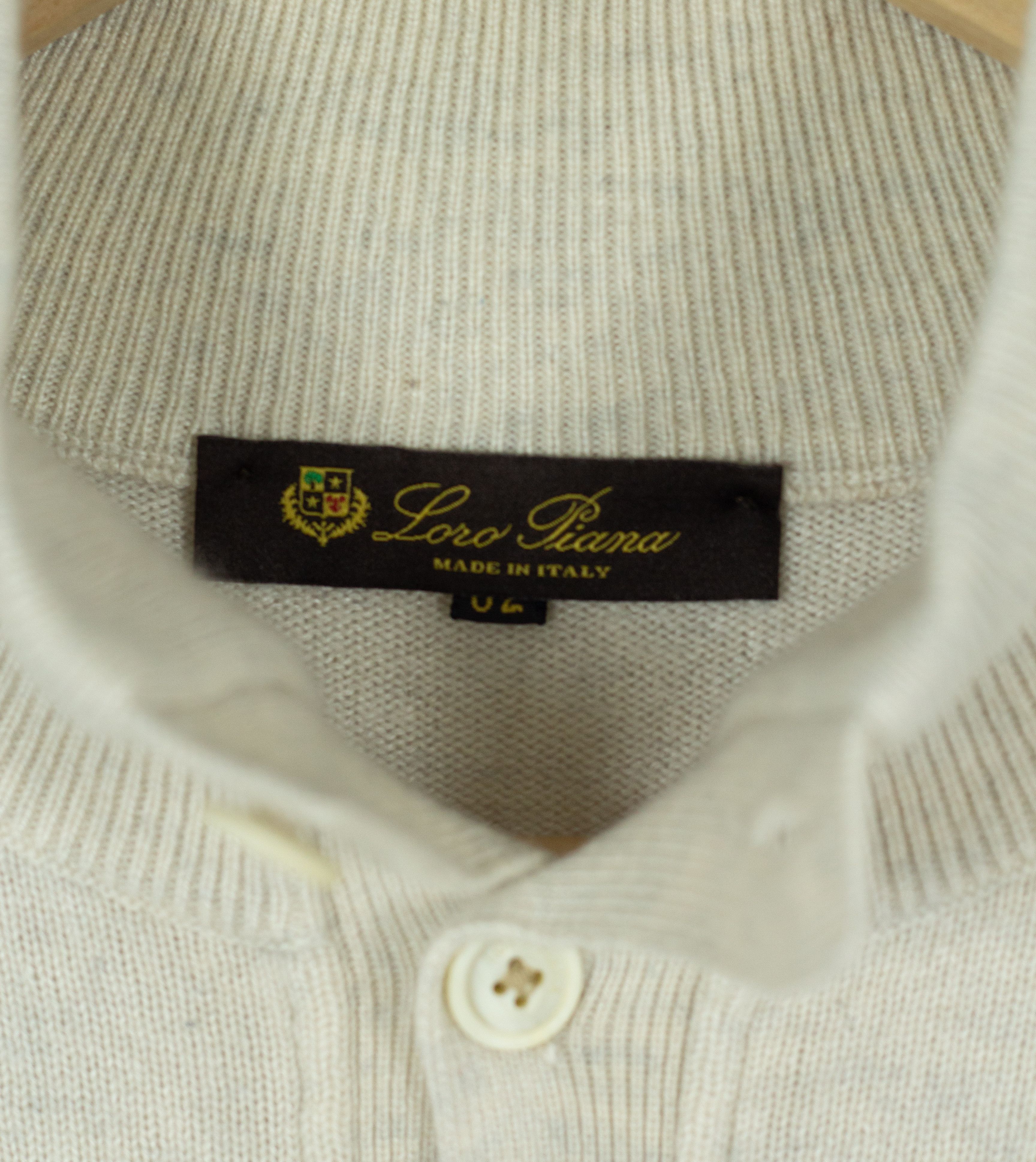 Loro Piana Loro Piana Cashmere Silk Beige Jumper Sweater XL Size US XL / EU 56 / 4 - 5 Thumbnail