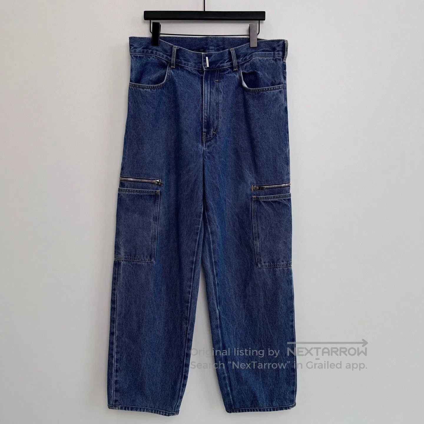 Givenchy Givenchy Marble Pattern Loose Cargo Pants. Size US 33 - 1 Thumbnail