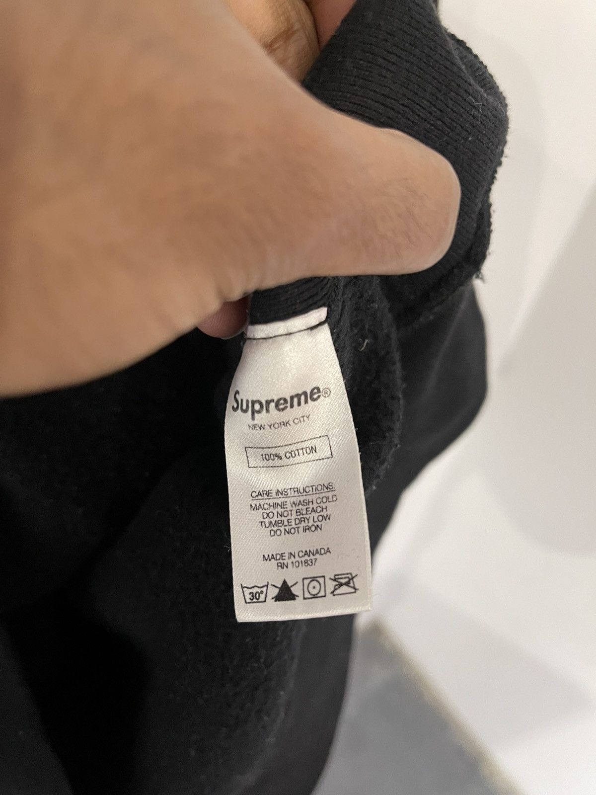 Supreme Supreme Centerpiece Hoodie Black Sz L Size US L / EU 52-54 / 3 - 5 Thumbnail