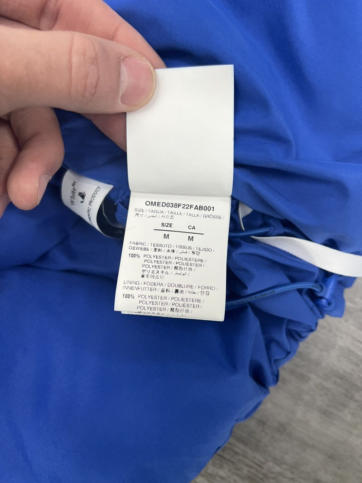 Off-White Off-White Bounce down-feather hooded jacket Size US M / EU 48-50 / 2 - 8 Thumbnail